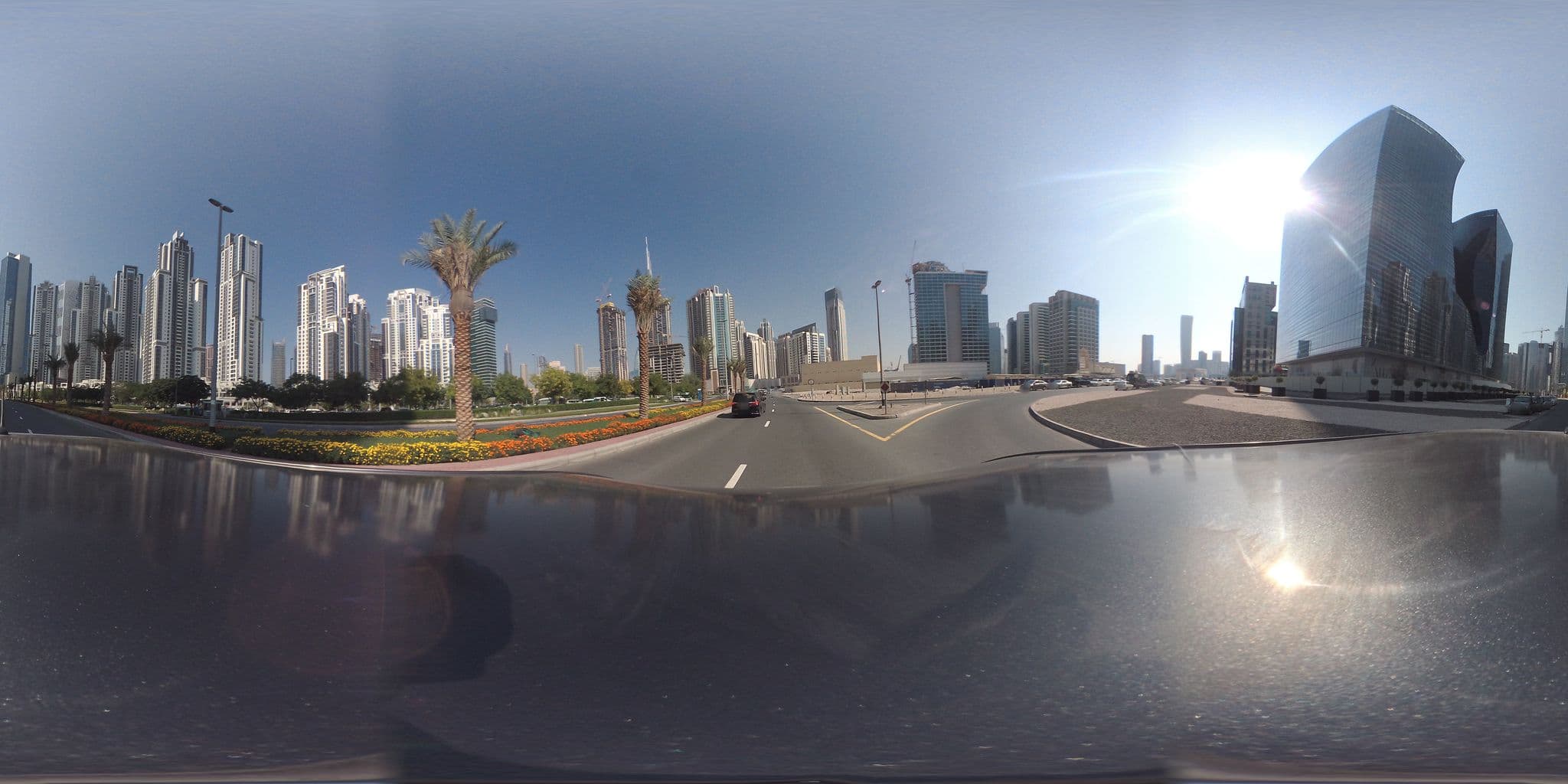 Street view near The Opus, Business Bay — © wassaf (CC BY-SA · Mapillary)