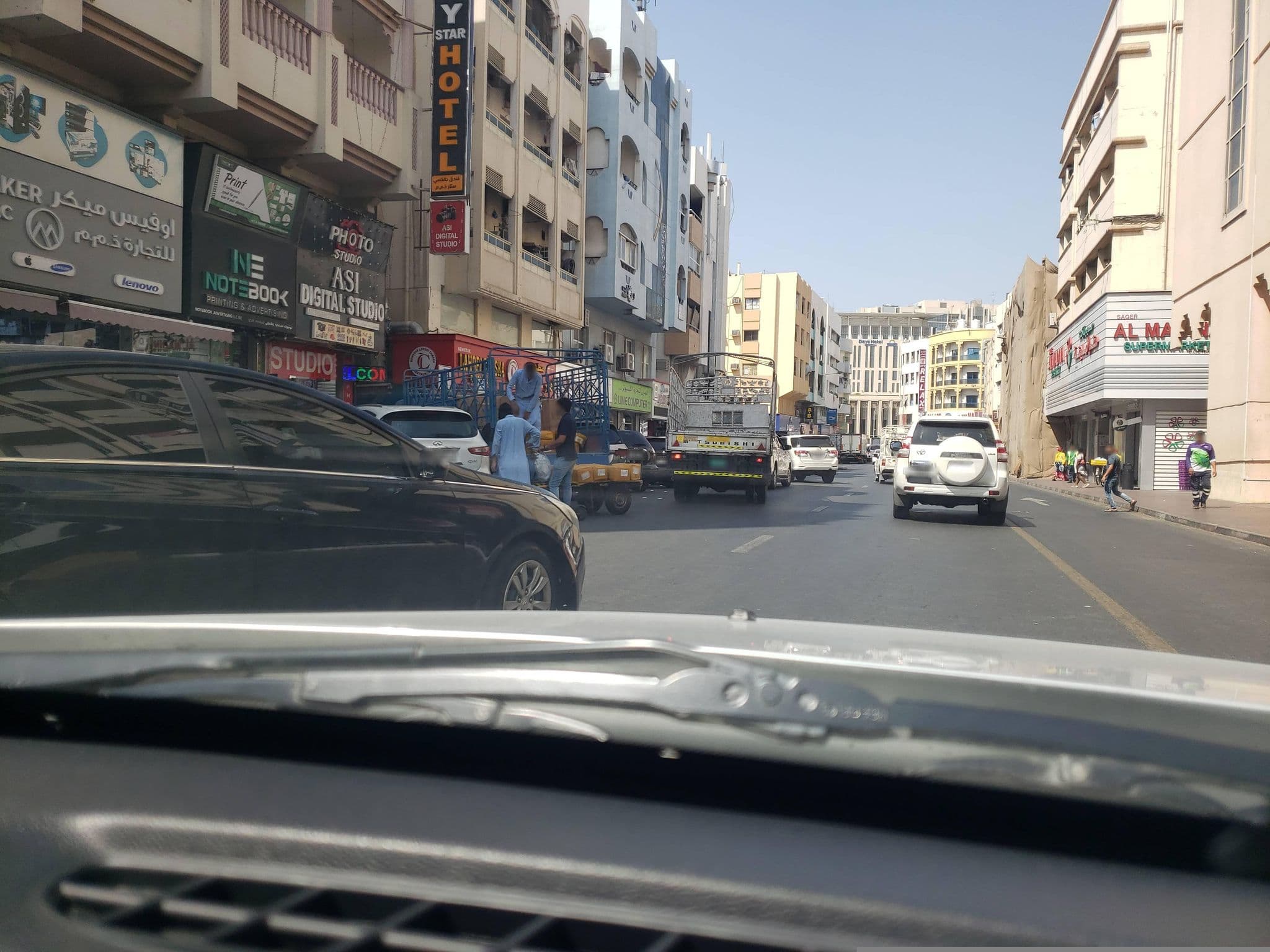 Street view near Mariana Hotel, Dayrah — © mapfool (CC BY-SA · Mapillary)