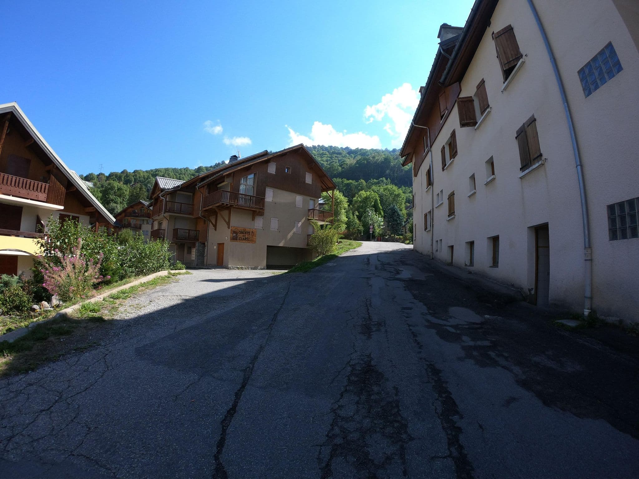 Street view near Chalet Les Plans, Valloire