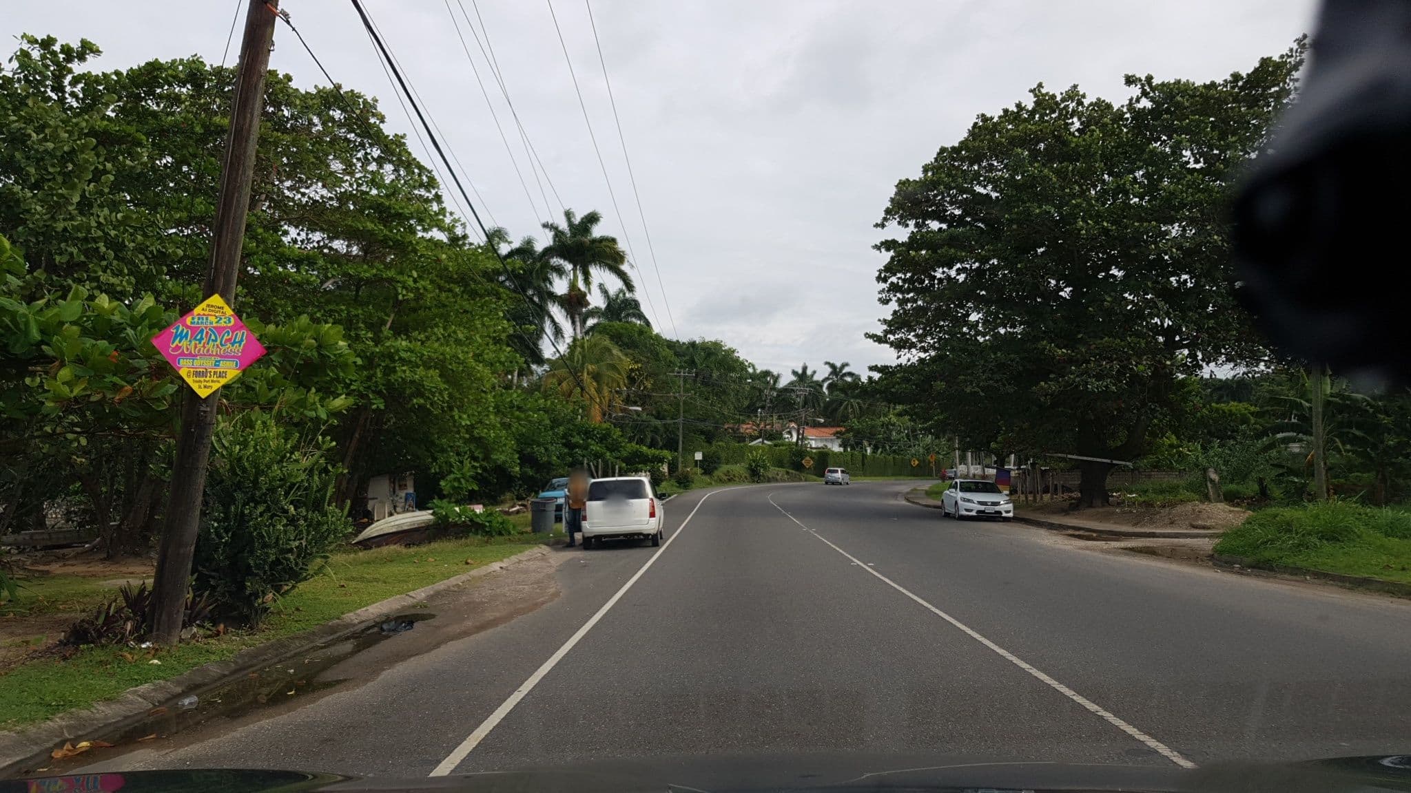 Street view near Tower Cloisters, Ocho Rios — © roadroid (CC BY-SA · Mapillary)
