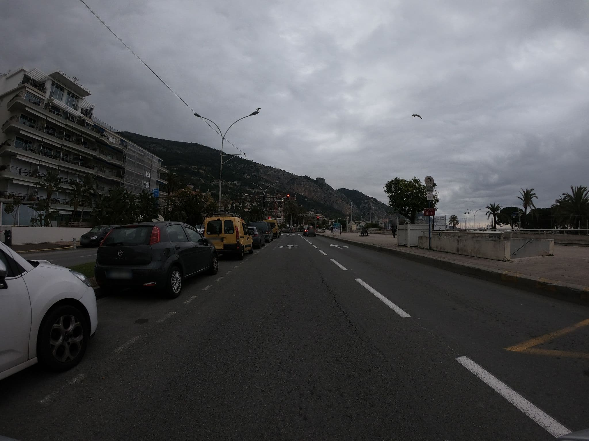 Street view near Napoléon, Menton — © joostjakob (CC BY-SA · Mapillary)