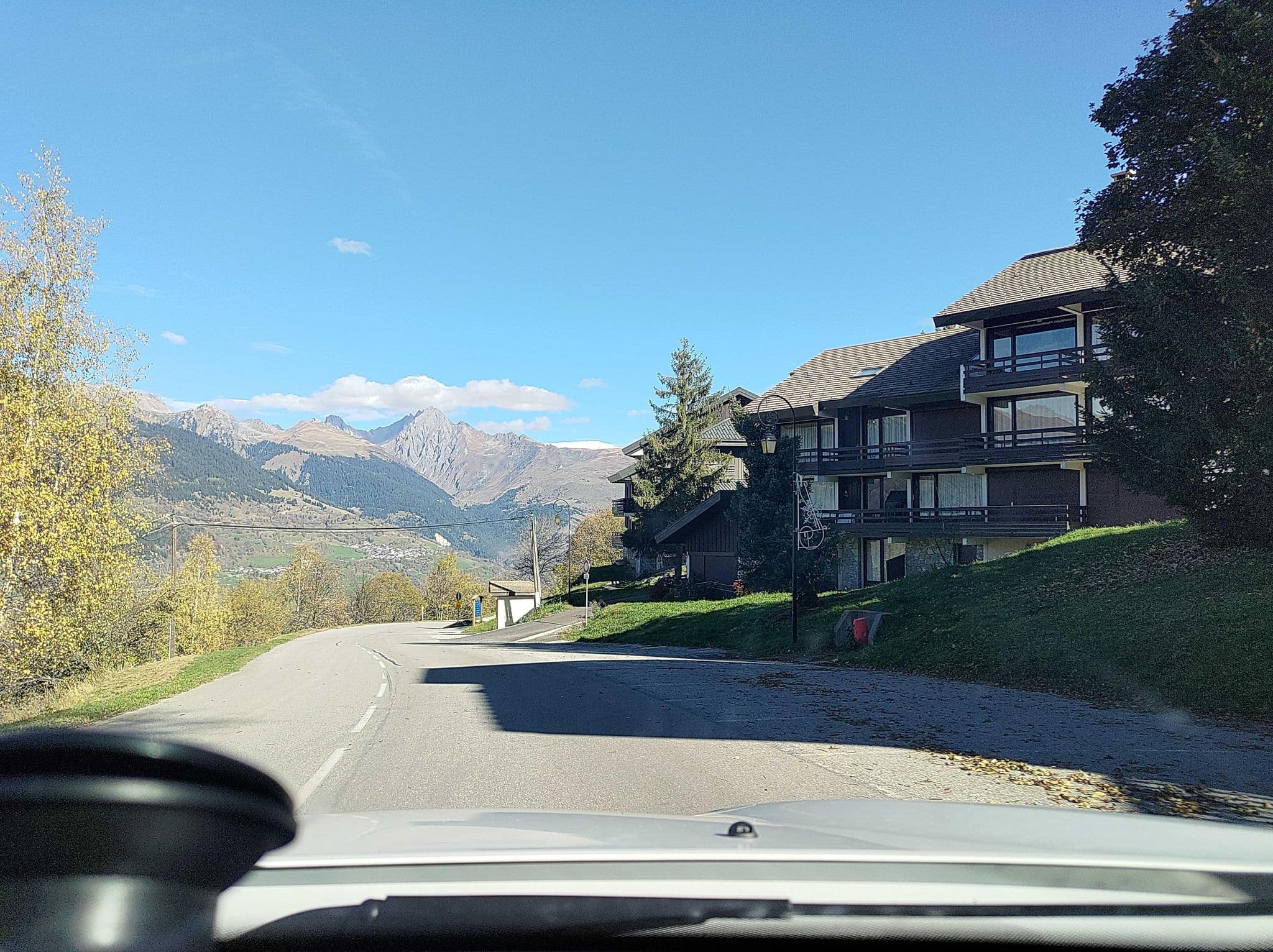 Street view near Chalet Phoenix, Aime — © MatthieuF4FNE (CC BY-SA · Mapillary)
