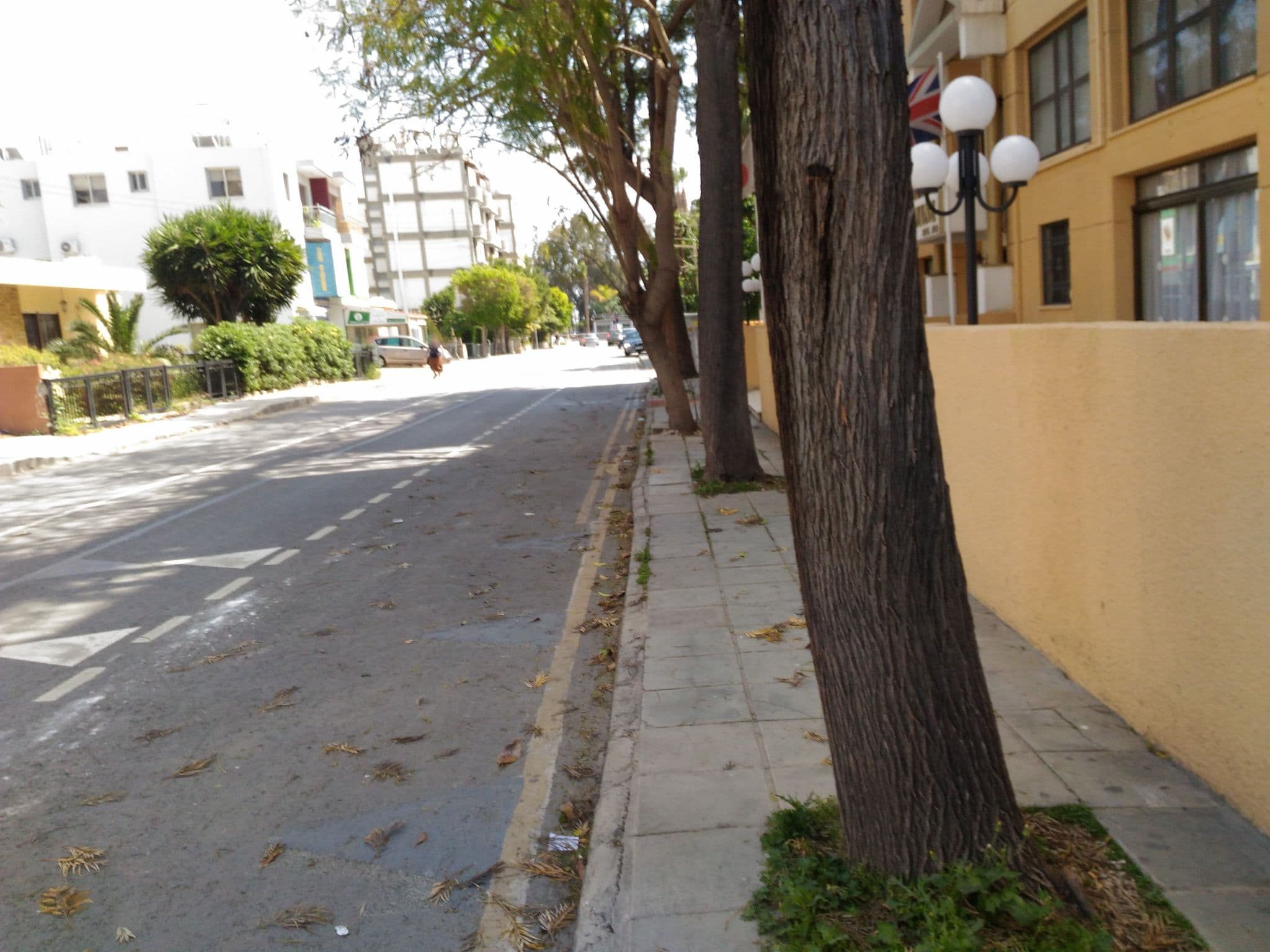 Street view near Jasmine Hotel Apartments, Germasógeia — © sonick_rnd (CC BY-SA · Mapillary)