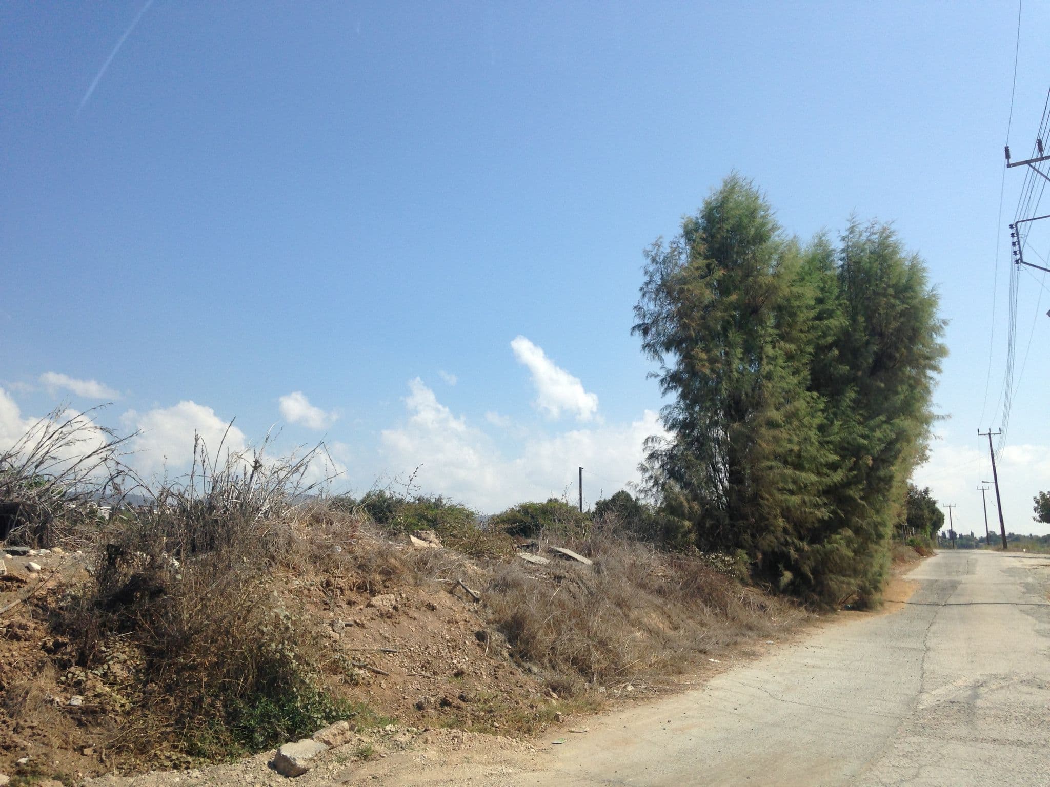Street view near Helios Bay Hotel, Kissonerga — © vlish (CC BY-SA · Mapillary)