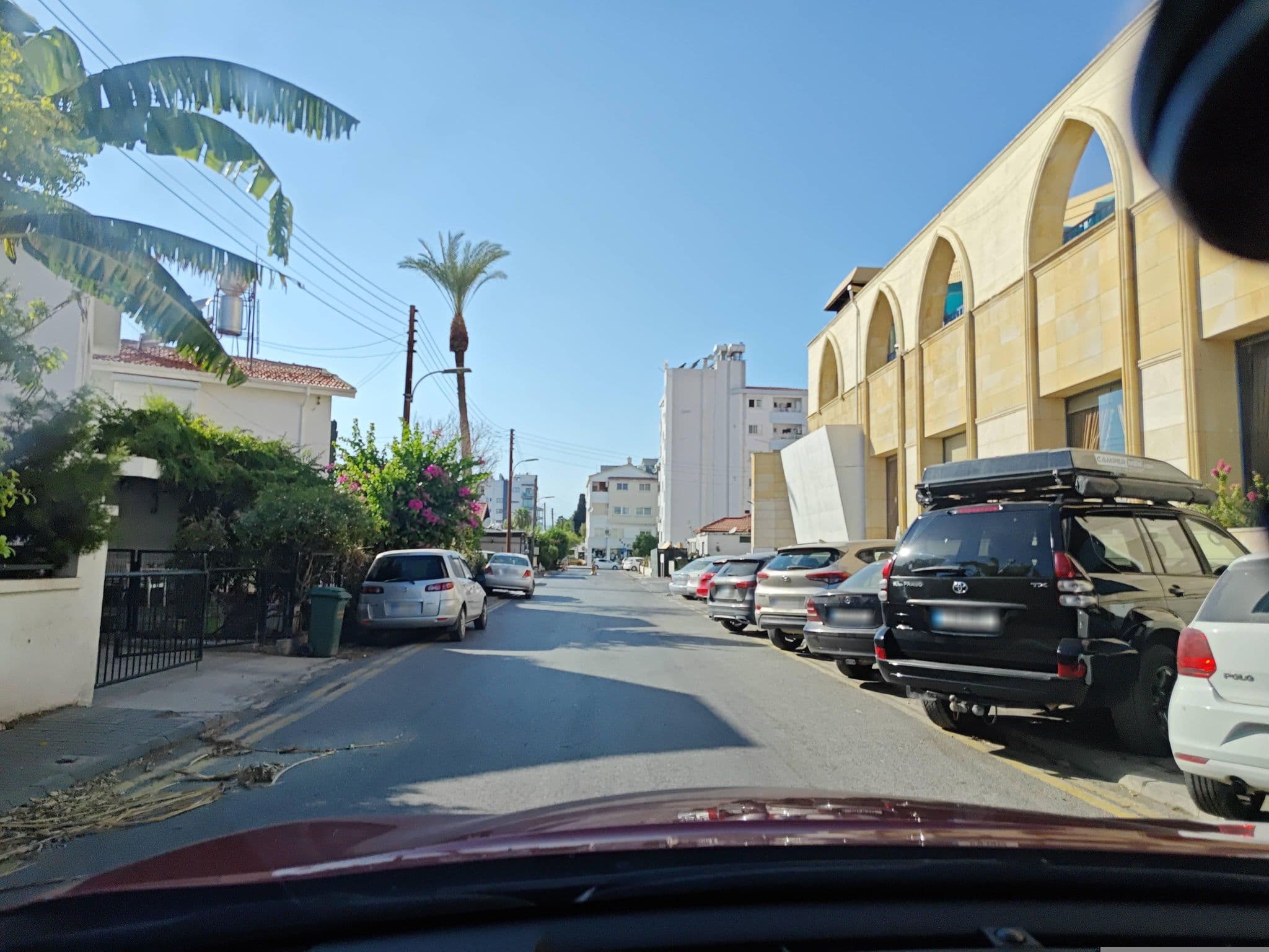 Street view near Merit Hotel Bahçe, Nicosia — © WhanTwo (CC BY-SA · Mapillary)