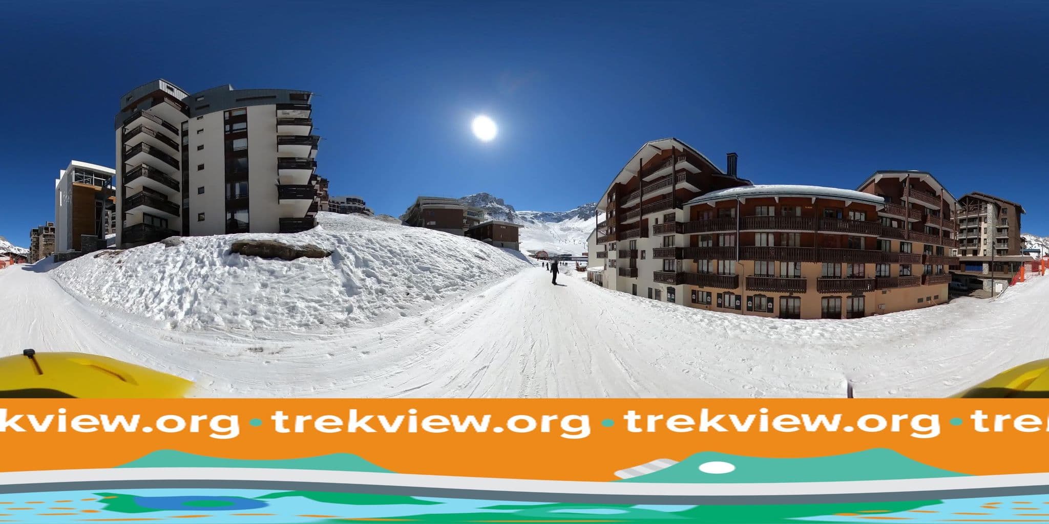 Street view near Le Bollin, Tignes — © trekviewed (CC BY-SA · Mapillary)