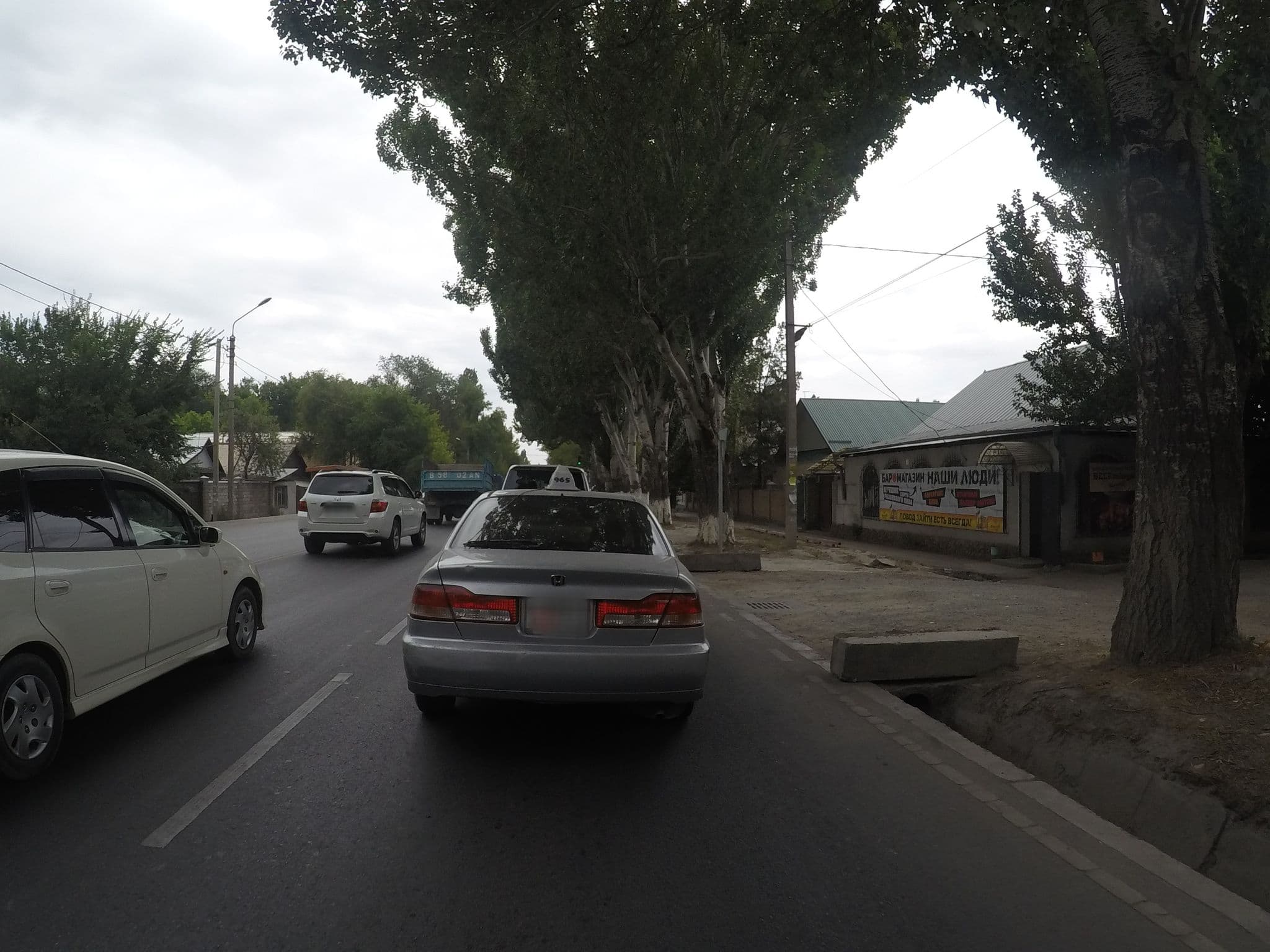 Street view near Salamat Мини-Отель, Mayevka — © chrisbeddow (CC BY-SA · Mapillary)