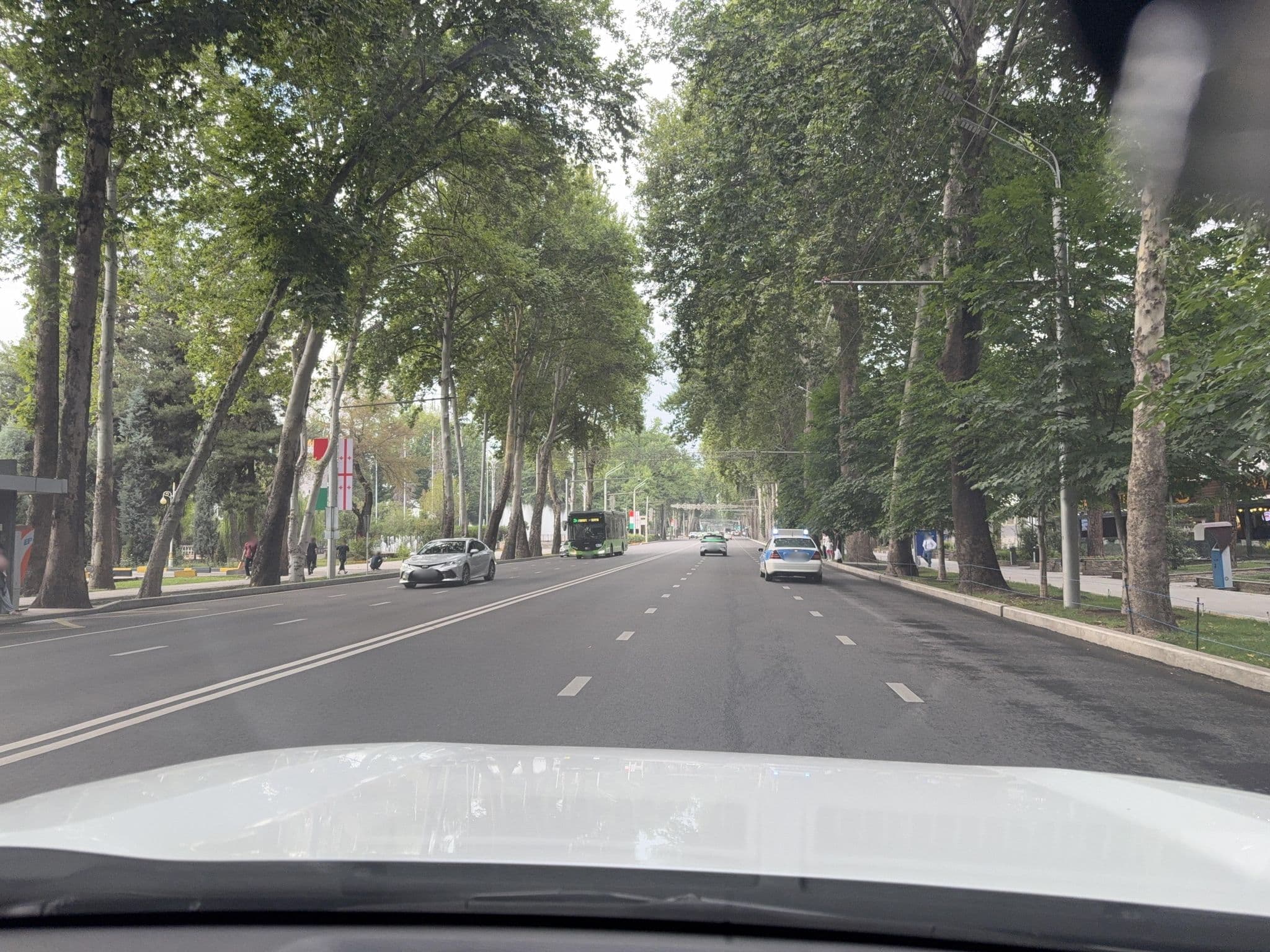 Street view near Adventures Inn, Dushanbe — © Mubashir1234 (CC BY-SA · Mapillary)