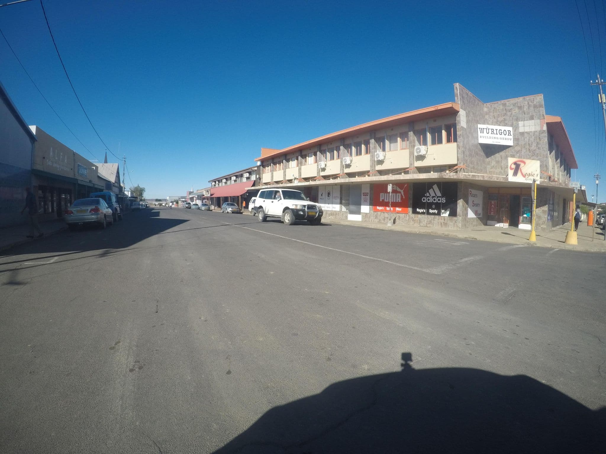 Street view near Bird's Mansion Hotel, Keetmanshoop — © bergie (CC BY-SA · Mapillary)