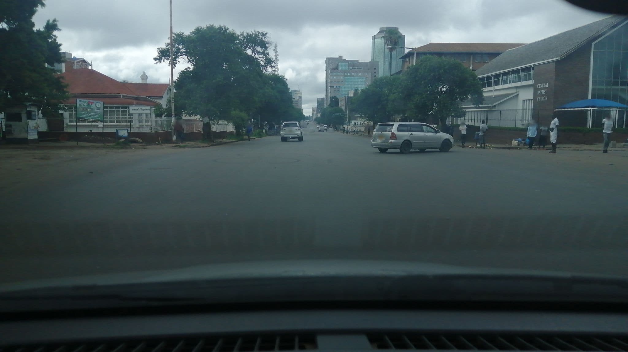 Street view near Jameson Hotel, Harare — © sadombaj (CC BY-SA · Mapillary)