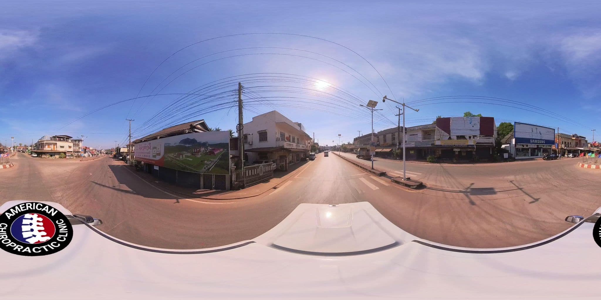 Street view near Toukta Restaurant & Guesthouse, Muang Phôn-Hông — © DrLogan (CC BY-SA · Mapillary)