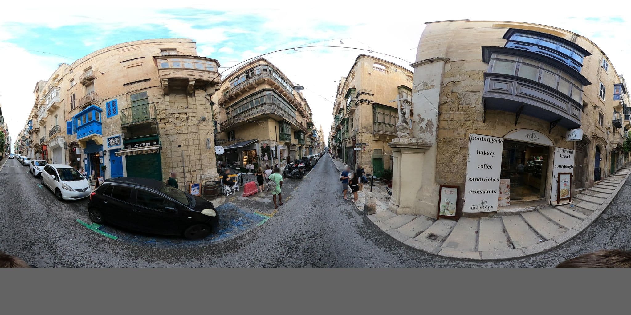 Street view near 64-Gun, Valletta — © richlv (CC BY-SA · Mapillary)