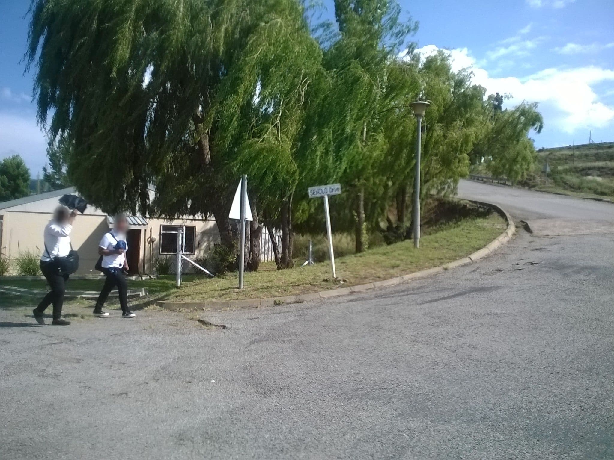 Street view near Motebong Lodge, Lejone — © tcmofolo (CC BY-SA · Mapillary)
