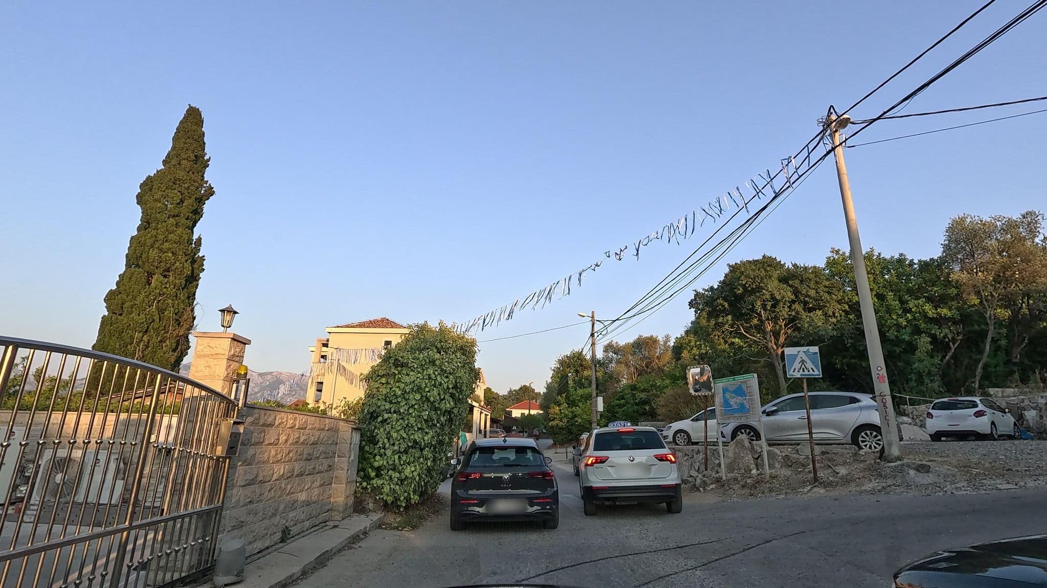 Street view near AirBnb Villa, Tivat — © Cakalovski (CC BY-SA · Mapillary)