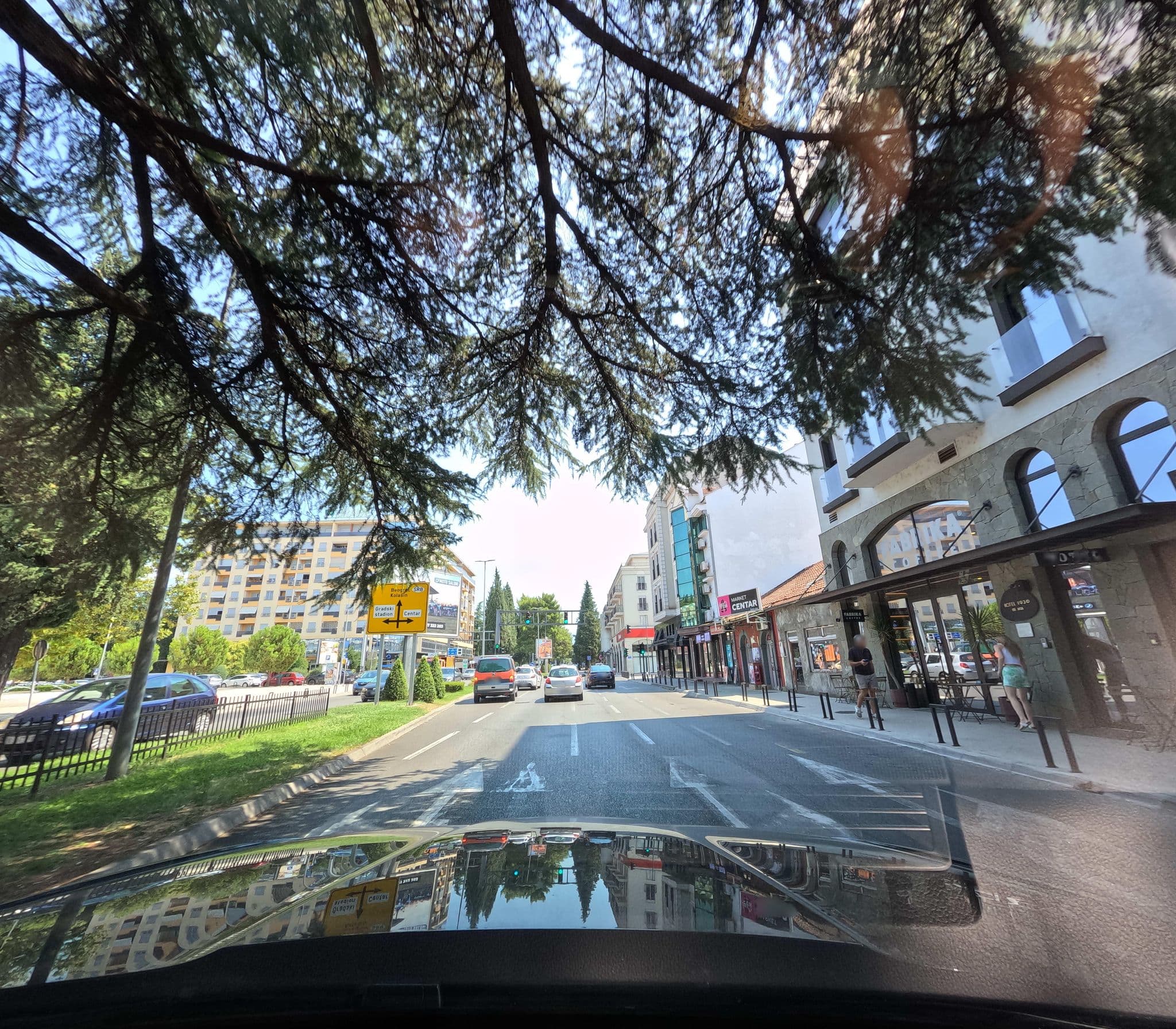Street view near Hotel 1920, Podgorica — © Cakalovski (CC BY-SA · Mapillary)