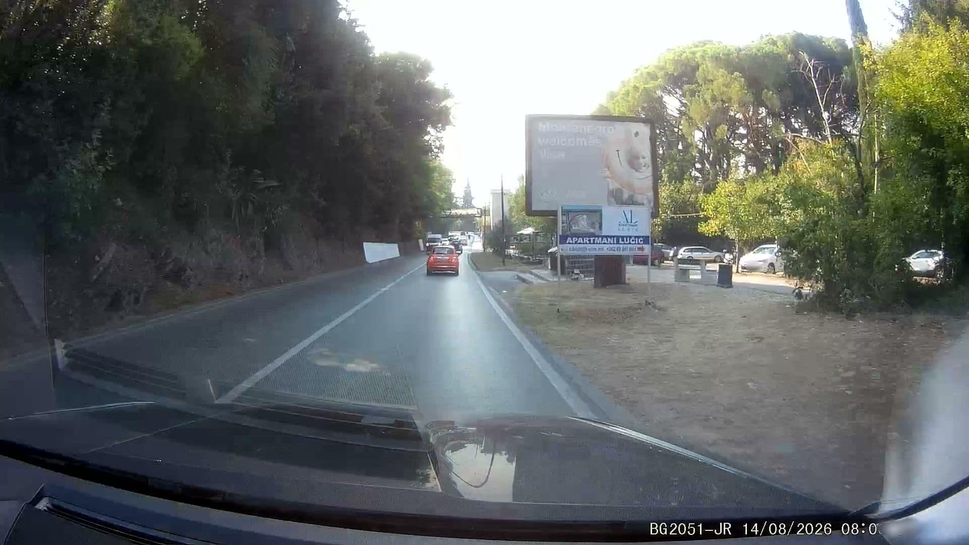 Street view near Maksim, Herceg Novi — © Cakalovski (CC BY-SA · Mapillary)