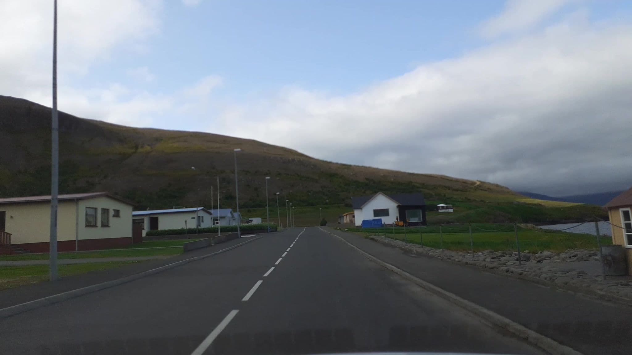 Street view near Grenivík Guesthouse, Dalvík — © kjarrval (CC BY-SA · Mapillary)