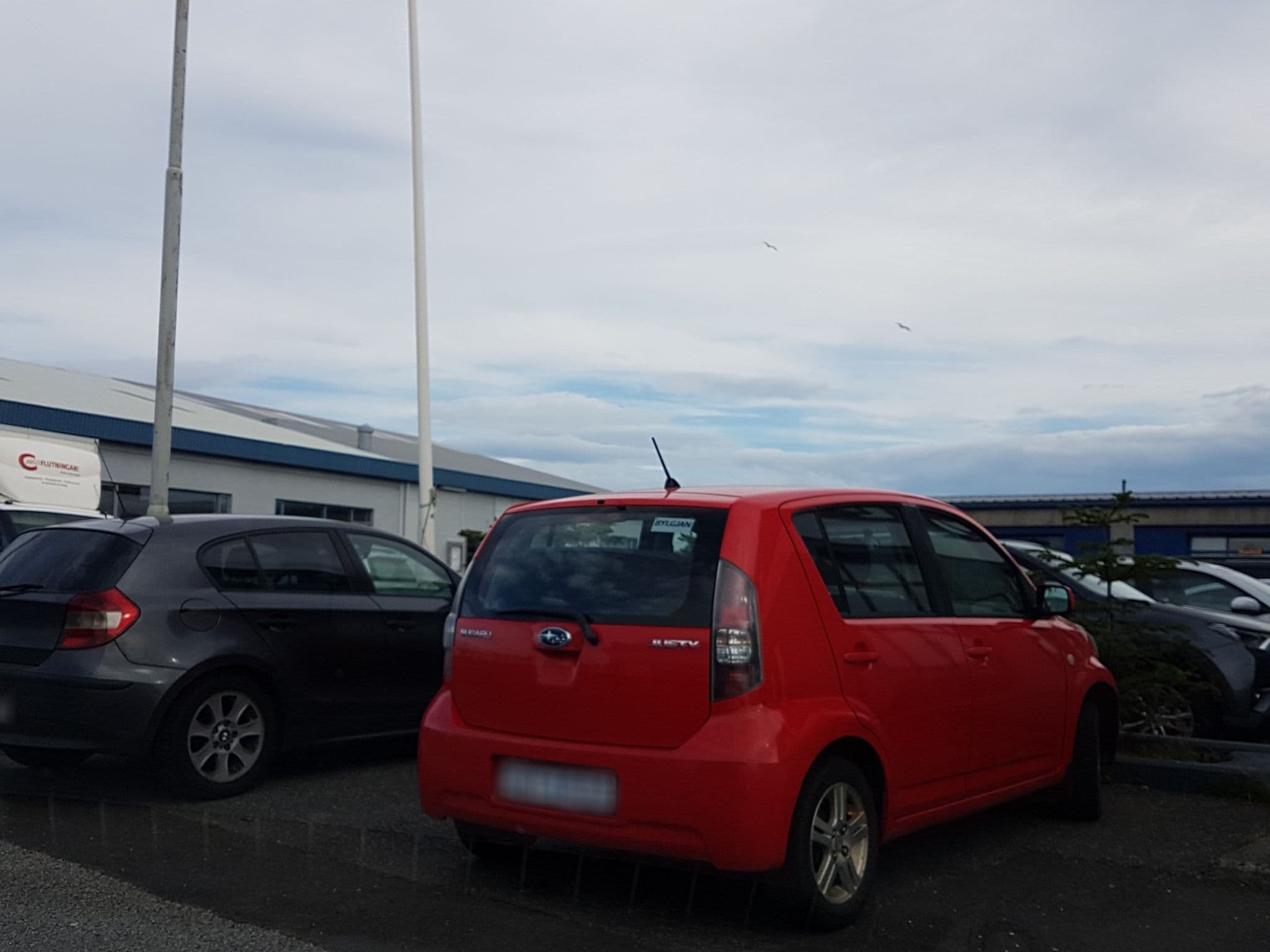 Street view near Bergás Guesthouse, Keflavík — © jopparn (CC BY-SA · Mapillary)