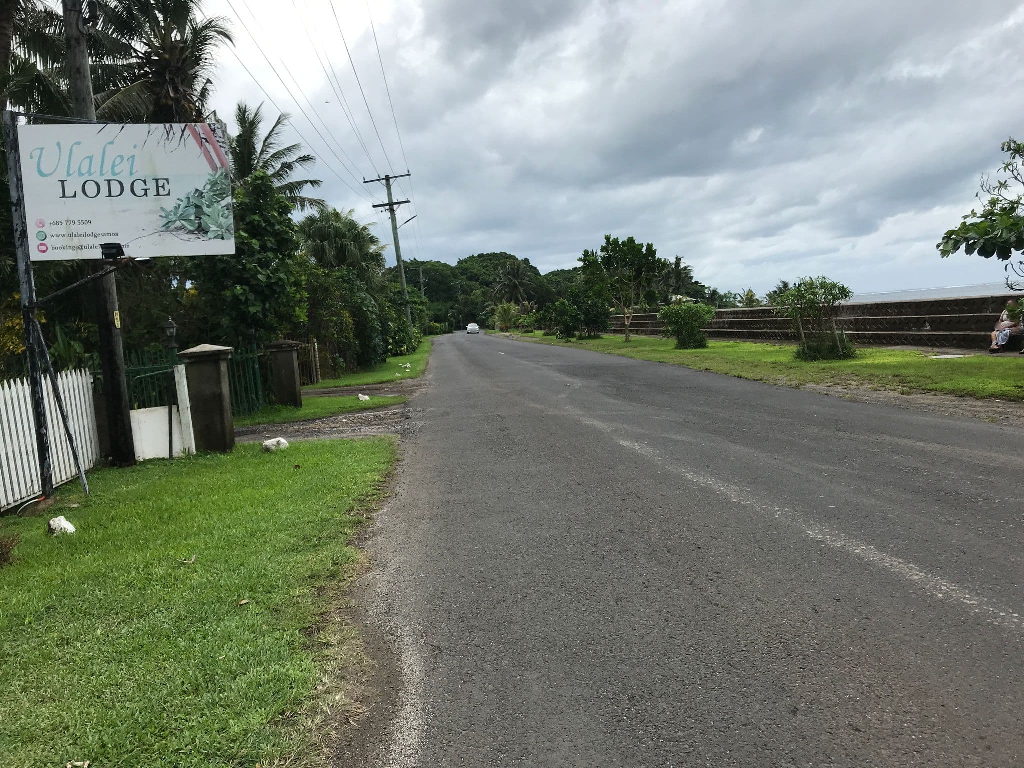 Street view near Ulalei Lodge, Apia — © naokiosaka (CC BY-SA · Mapillary)