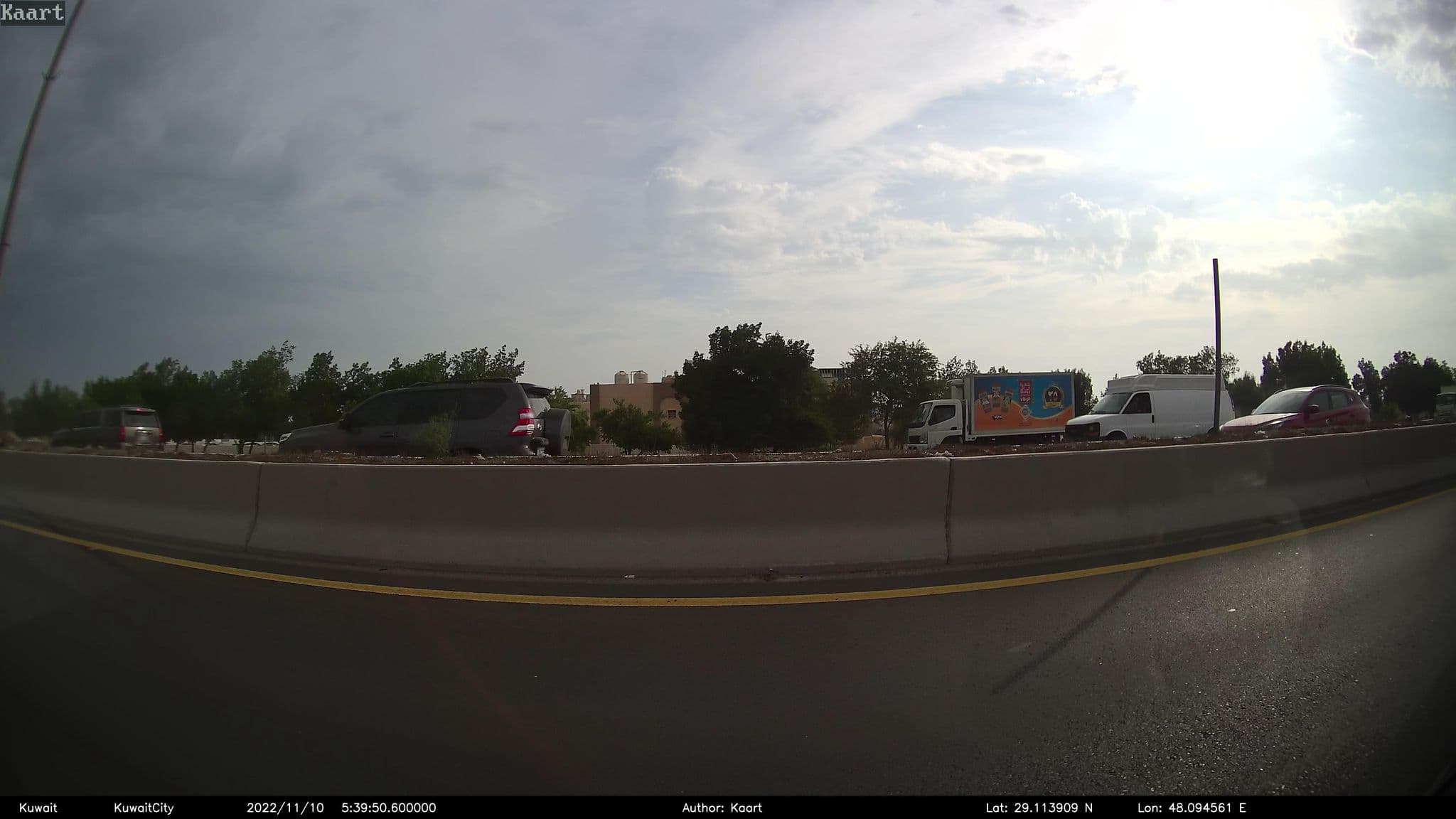 Street view near دازه الشاليه, Ar Riqqah — © kaart_2 (CC BY-SA · Mapillary)