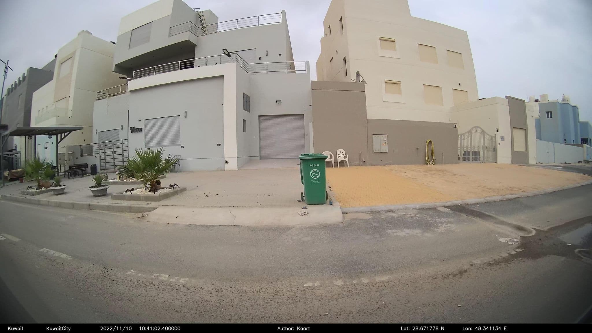 Street view near alshatti chalet, Al Wafrah — © kaart_2 (CC BY-SA · Mapillary)