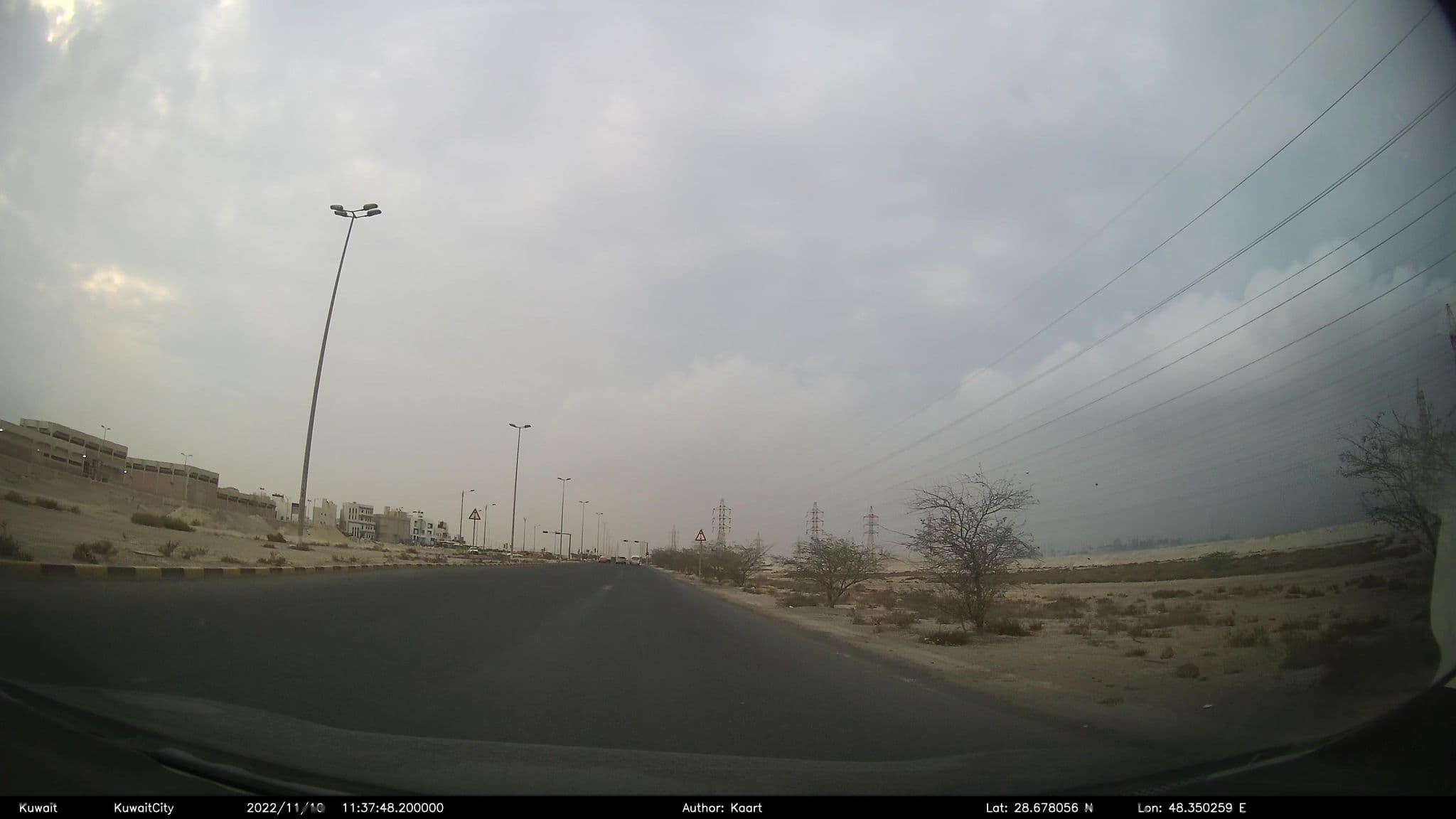 Street view near ًًshalei alfasam(khiran 278), Al Wafrah — © kaart_2 (CC BY-SA · Mapillary)