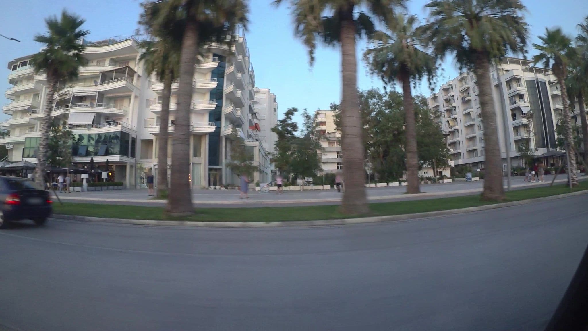Street view near CHARM HOTEL, Vlorë — © kaart5 (CC BY-SA · Mapillary)