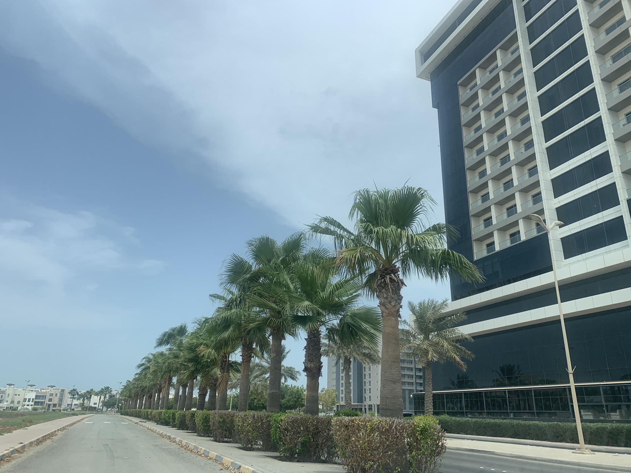 Street view near The Grove Hotel And Conference Centre, Al Ḩadd — © sherif1234 (CC BY-SA · Mapillary)