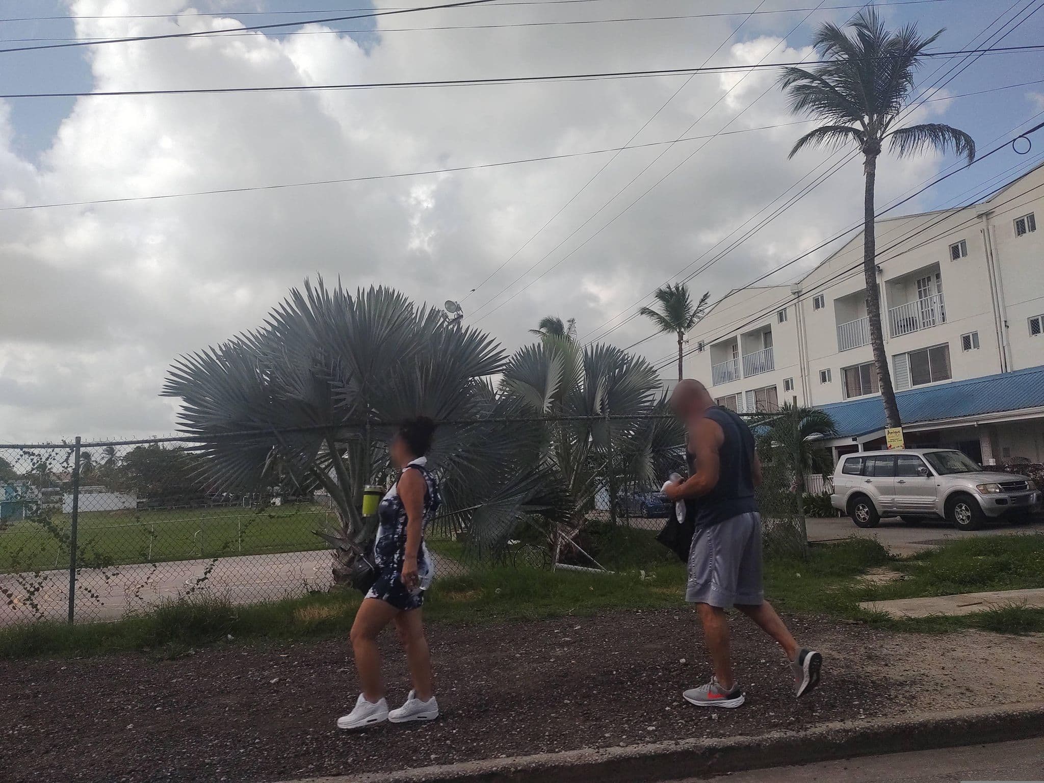 Street view near Time Out Hotel, Oistins — © mapeadora (CC BY-SA · Mapillary)