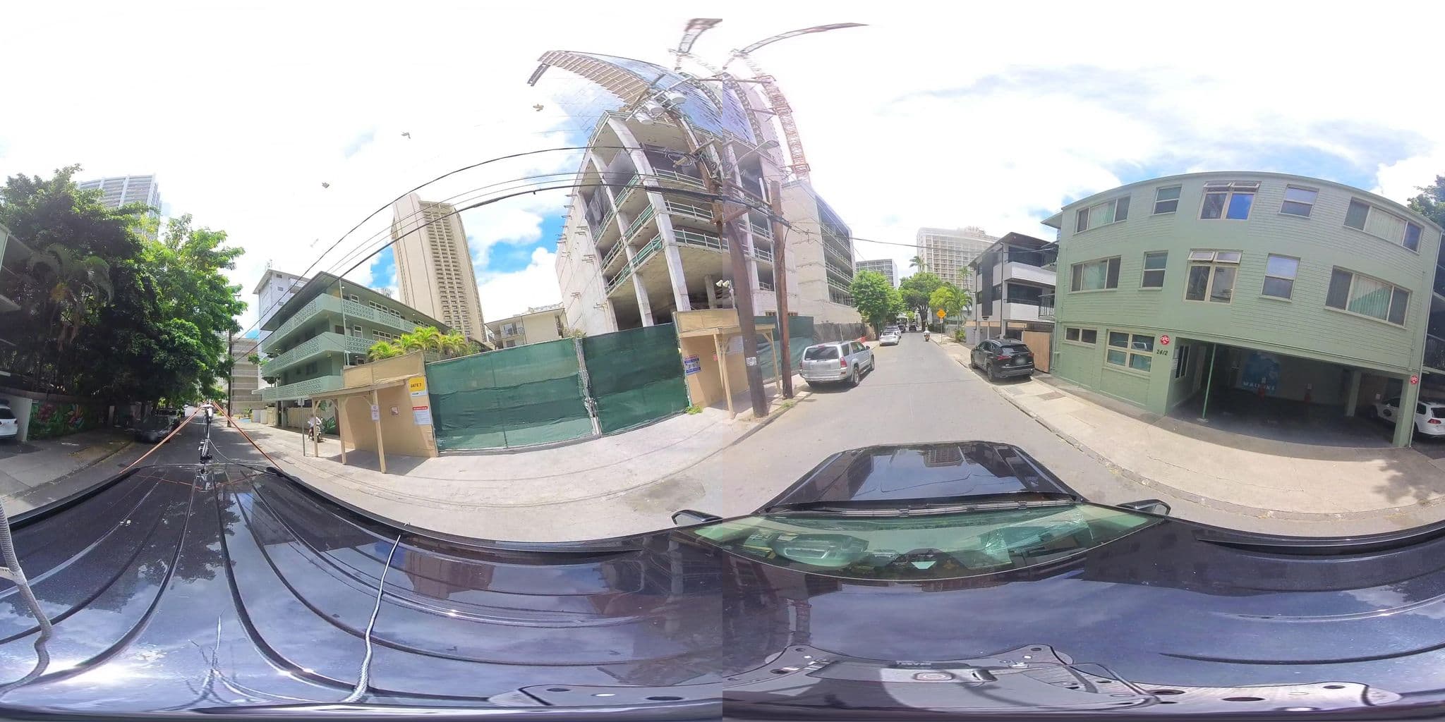 Street view near Bamboo Hotel and Spa, Diamond Head / Kapahulu / Saint Louis Heights — © hmhtb (CC BY-SA · Mapillary)
