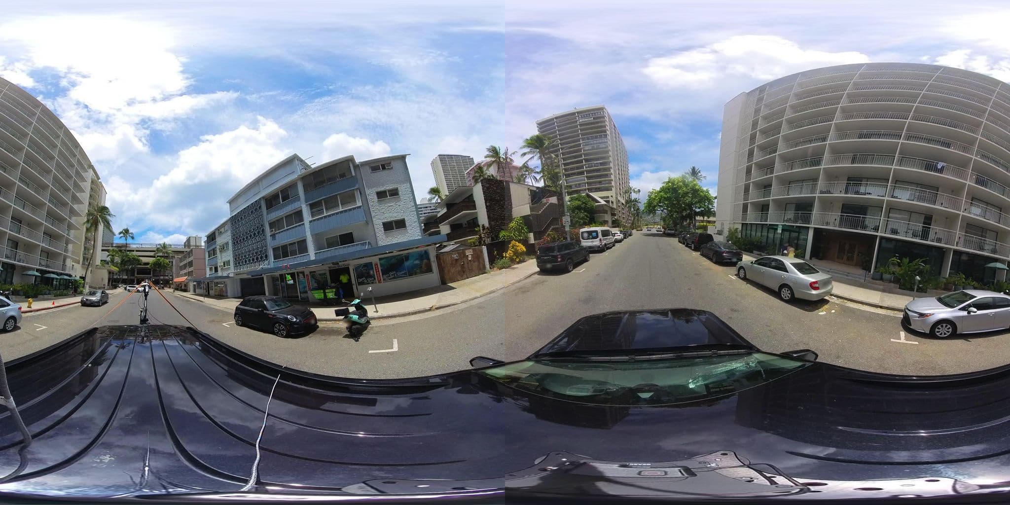 Street view near Pearl Hotel Waikiki, Lower McCully — © hmhtb (CC BY-SA · Mapillary)
