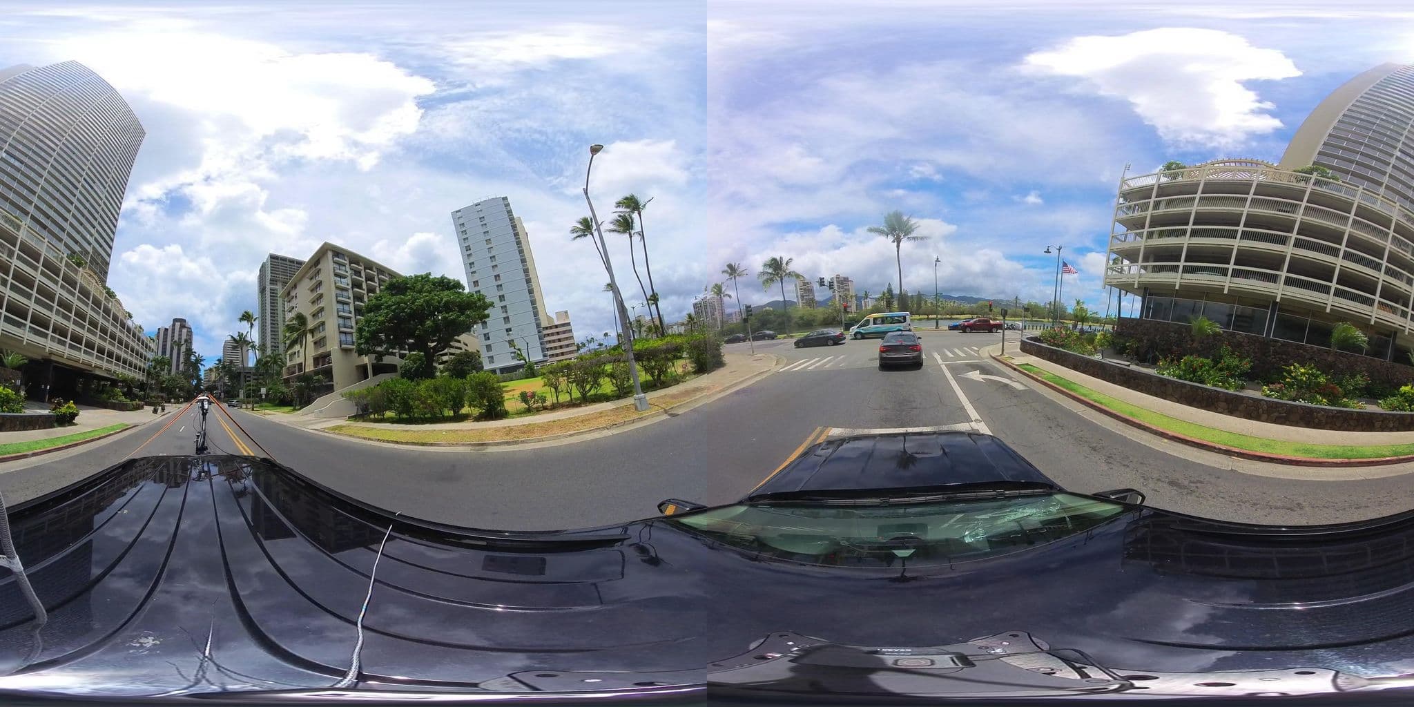 Street view near Aqua Skyline Hotel at Island Colony poolside, Lower McCully — © hmhtb (CC BY-SA · Mapillary)