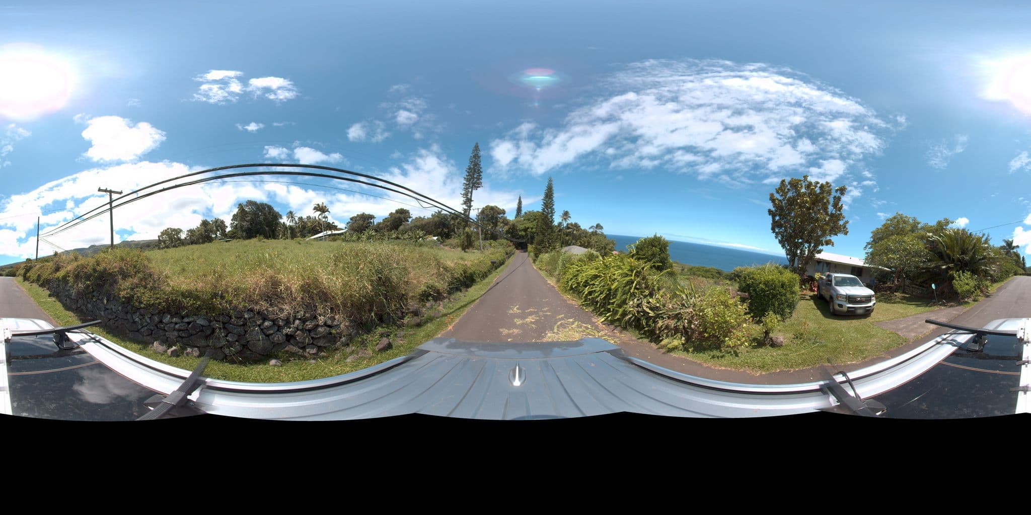 Street view near Koali Ranch Cottage, Hana — © rking (CC BY-SA · Mapillary)