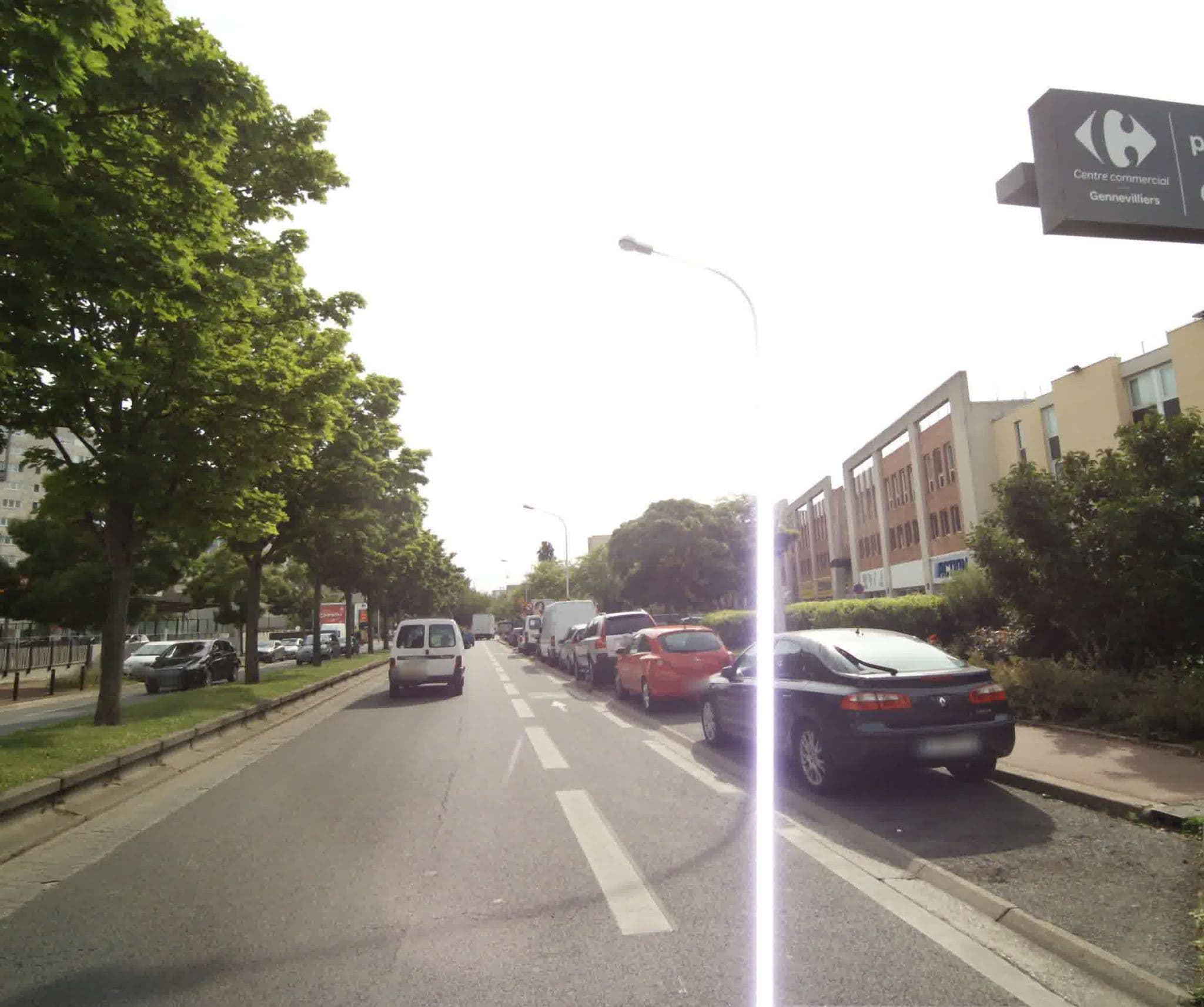 Street view near Ibis, Gennevilliers — © sogefi (CC BY-SA · Mapillary)