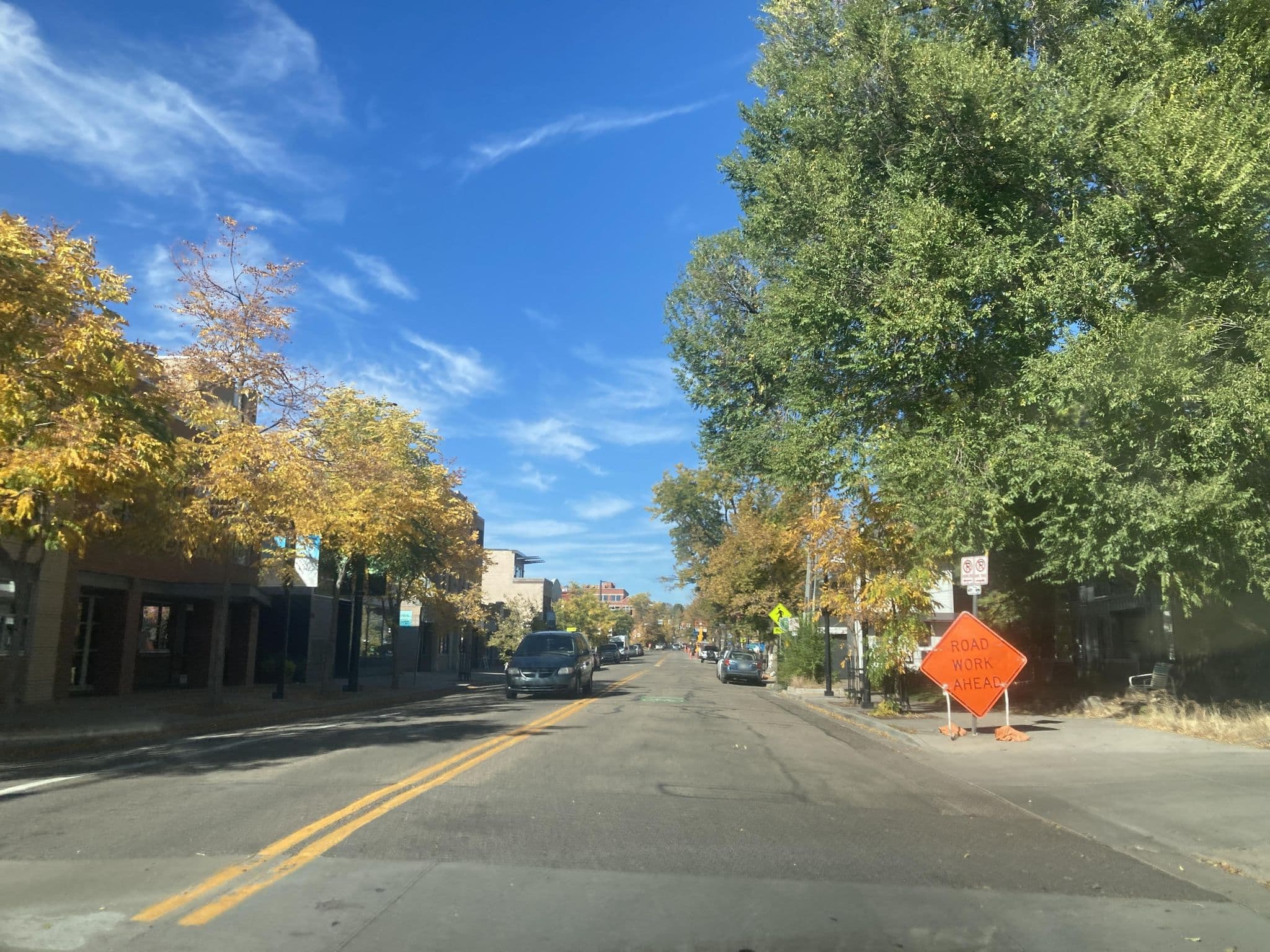 Street view near Momma Monforts, Boulder — © dgrinbergs (CC BY-SA · Mapillary)