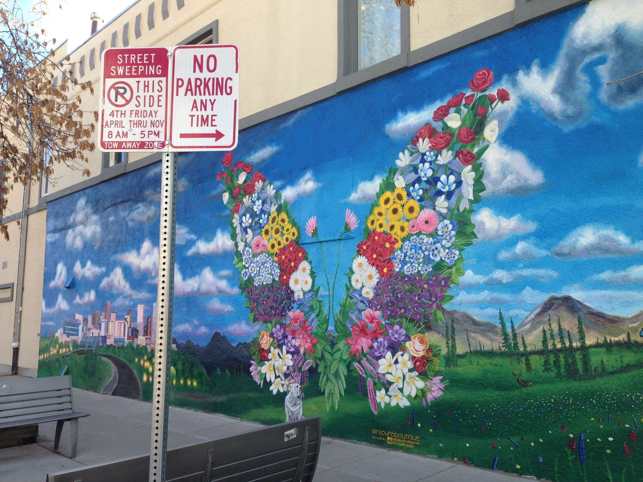 Street view near The Berkeley Hotel, Wheat Ridge — © dgrinbergs (CC BY-SA · Mapillary)