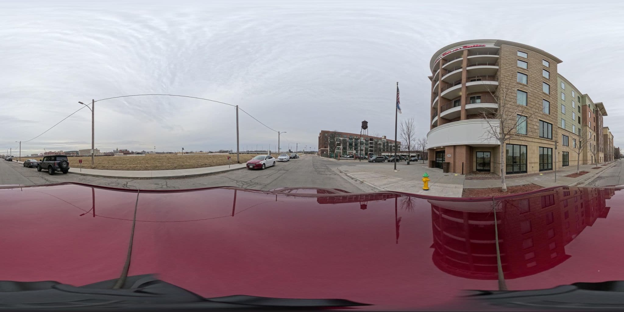 Street view near Hampton Inn & Suites, Des Moines — © Hopen111 (CC BY-SA · Mapillary)