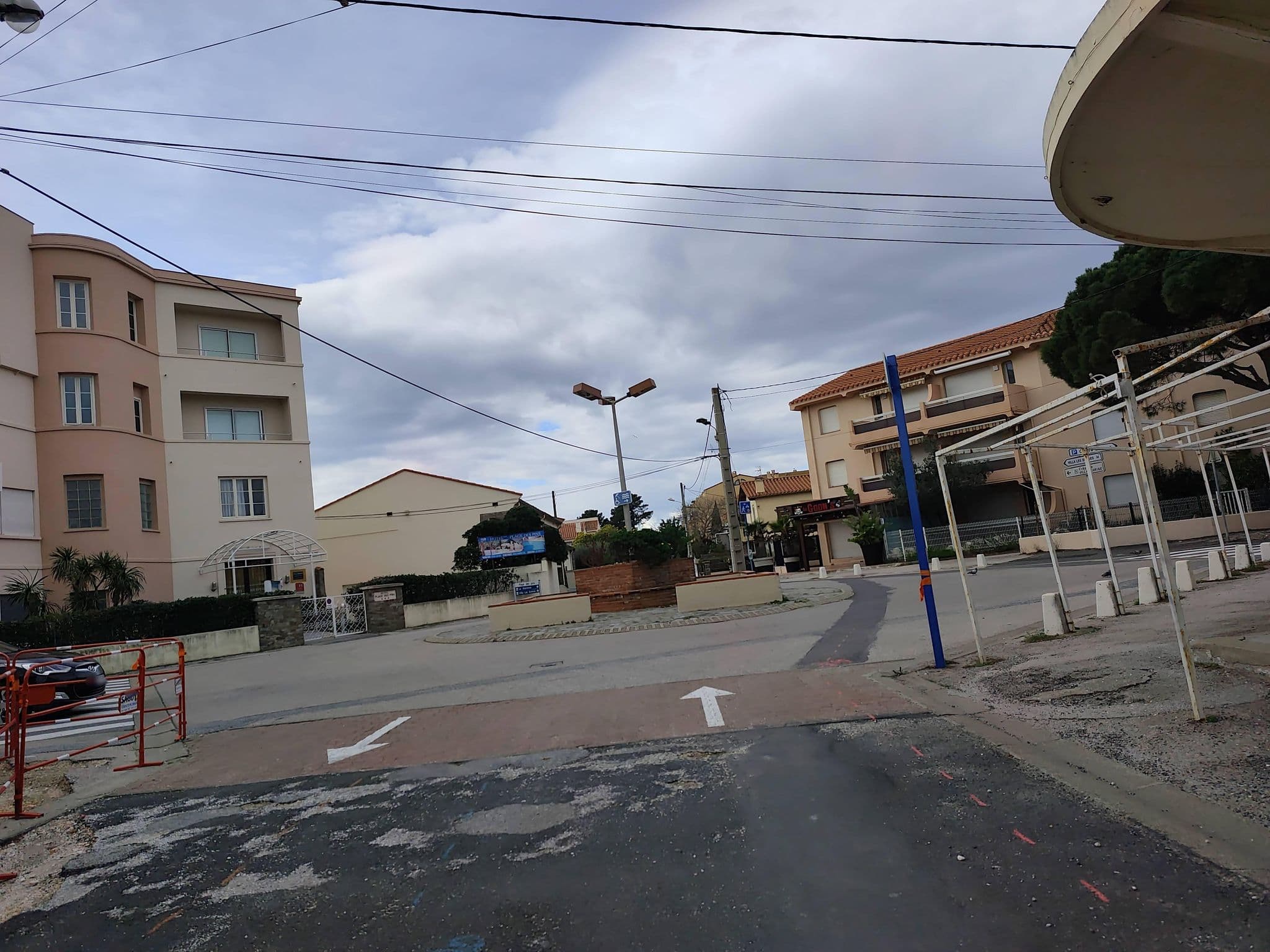 Street view near Plage des Pins, Argeles — © Duro (CC BY-SA · Mapillary)