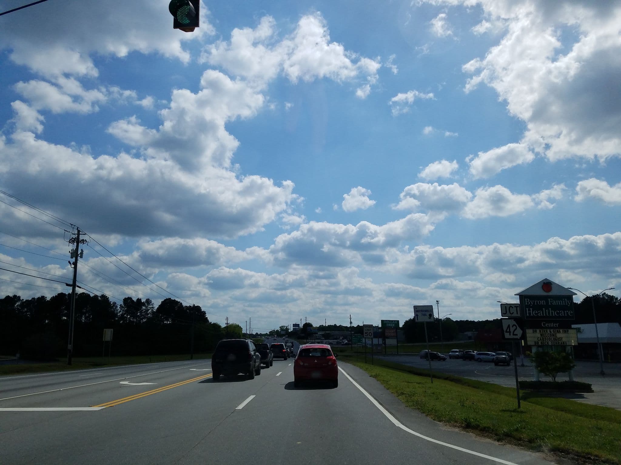 Street view near Jones Farm Bar-B-Q, Warner Robins — © jackdripper (CC BY-SA · Mapillary)
