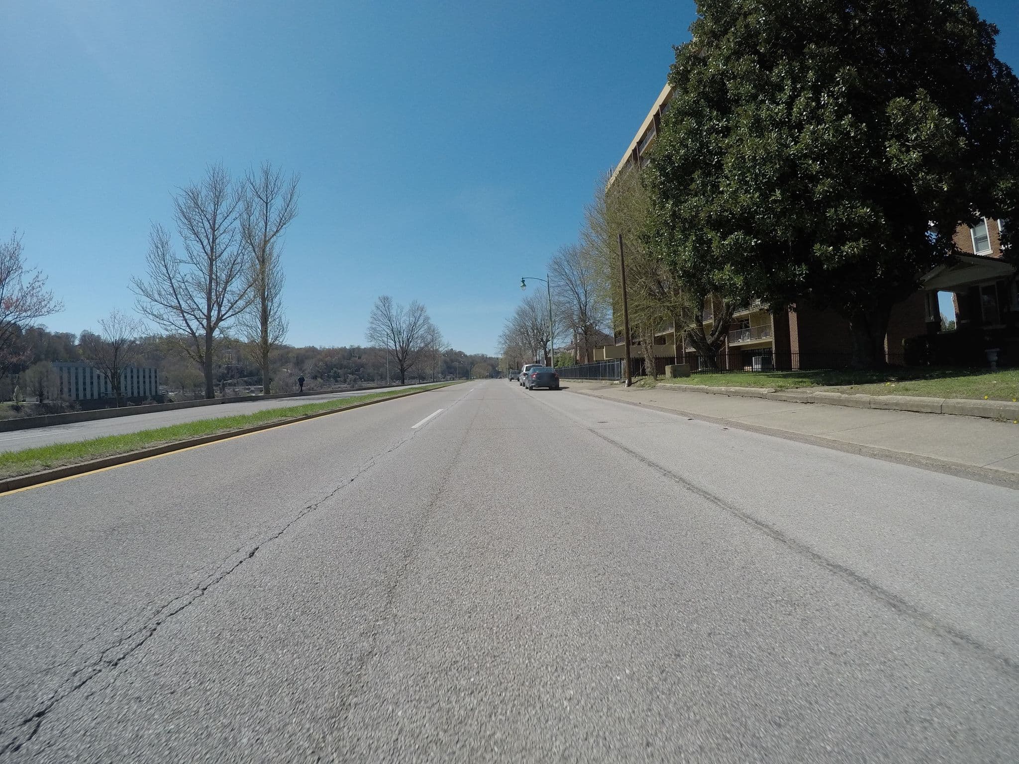 Street view near Knotty Pine Lodge, South Charleston — © wolfgang8741 (CC BY-SA · Mapillary)