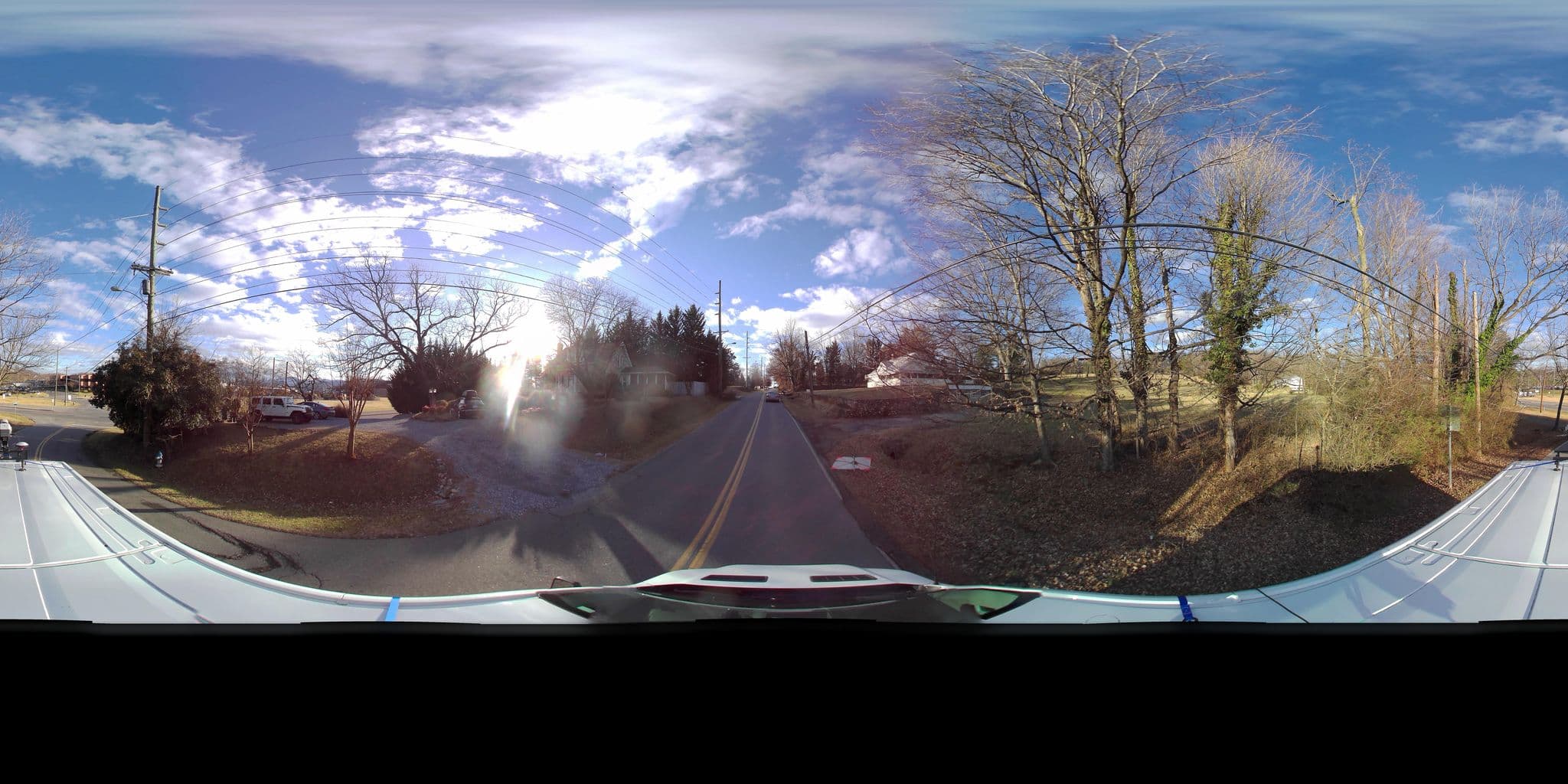 Street view near Brugh's Inn of Salem, Cave Spring — © echostorm (CC BY-SA · Mapillary)