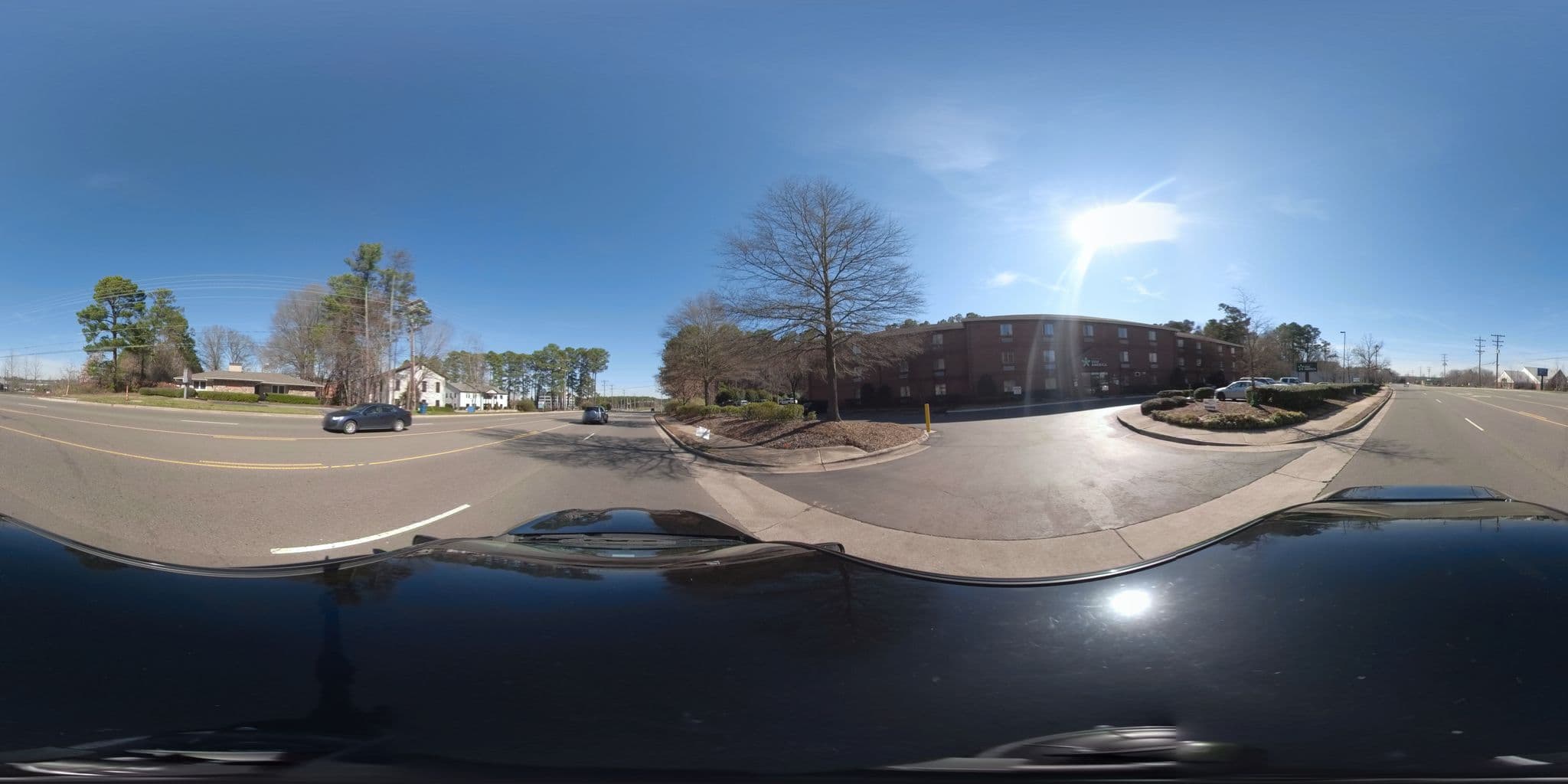Street view near Extended Stay Hotels, Morrisville — © _jcaruso (CC BY-SA · Mapillary)