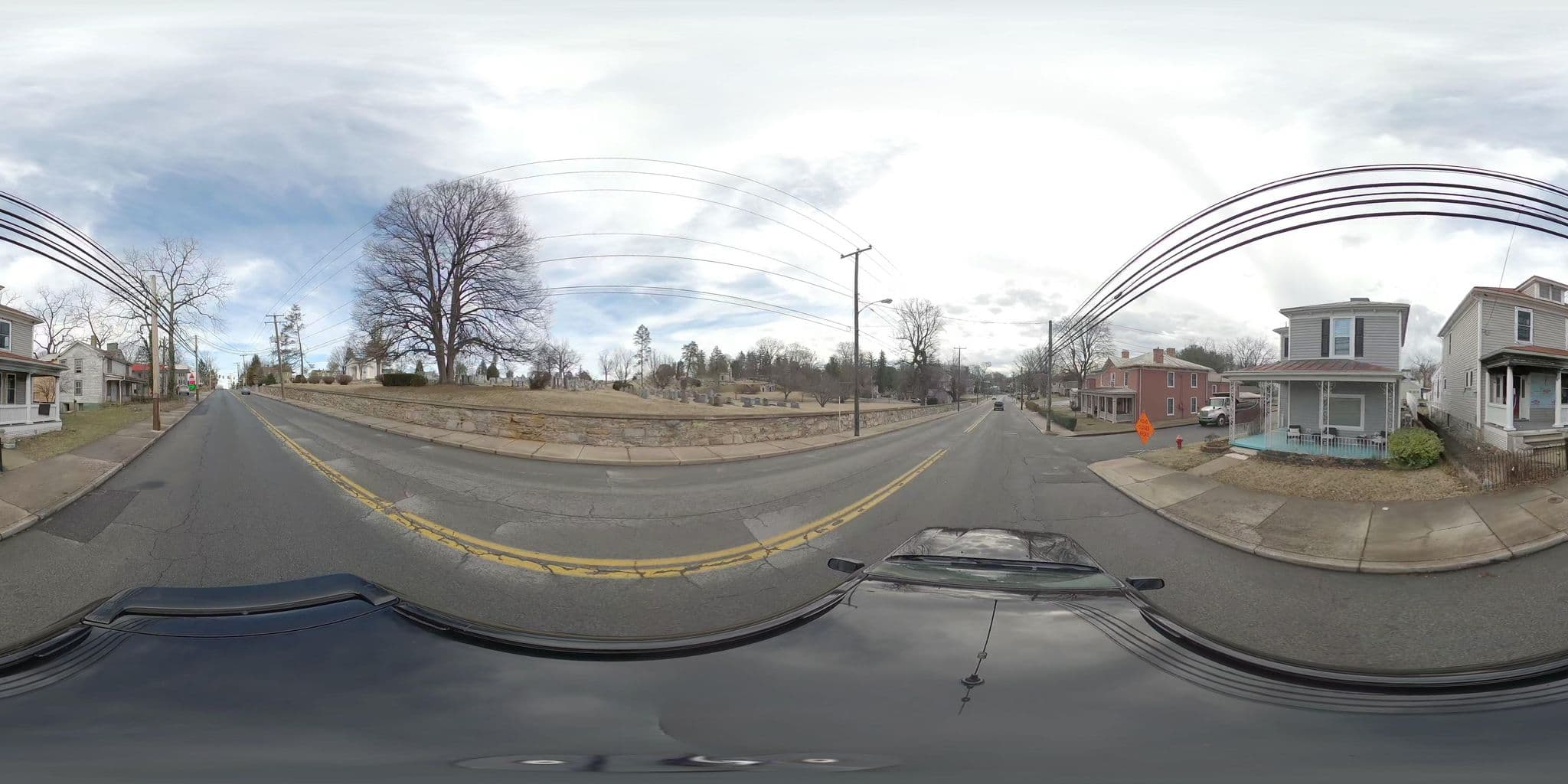 Street view near Gracious Living Manor, Staunton — © pmfox97 (CC BY-SA · Mapillary)