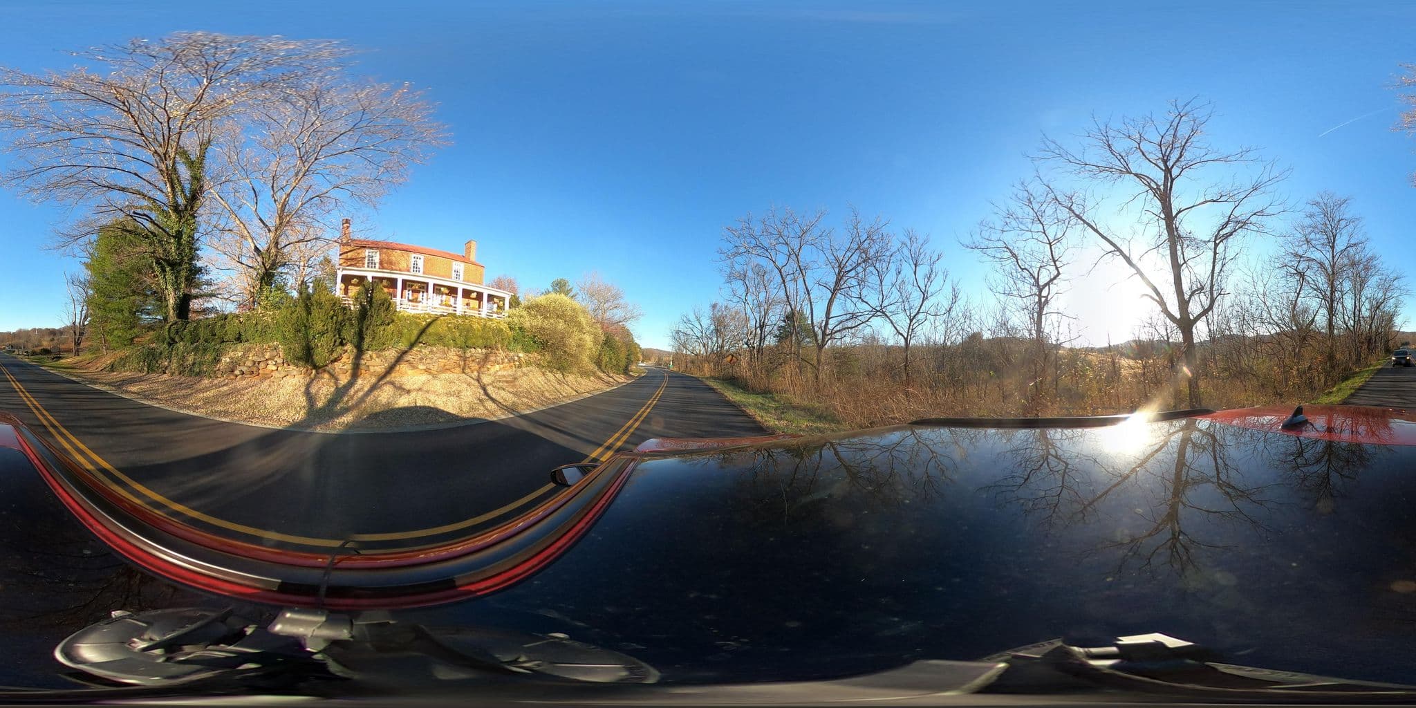 Street view near The Inn at the Crossroads, Crozet — © quickness805 (CC BY-SA · Mapillary)