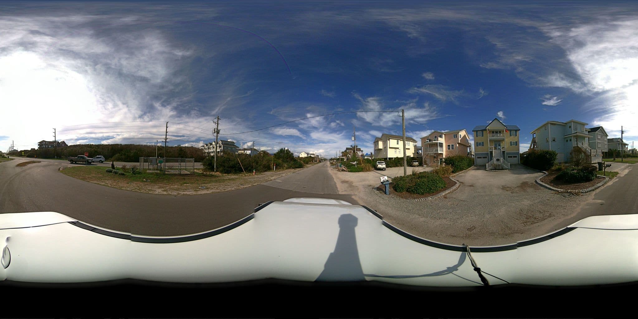 Street view near Pink Palace of Topsail, Surf City — © steer360network (CC BY-SA · Mapillary)