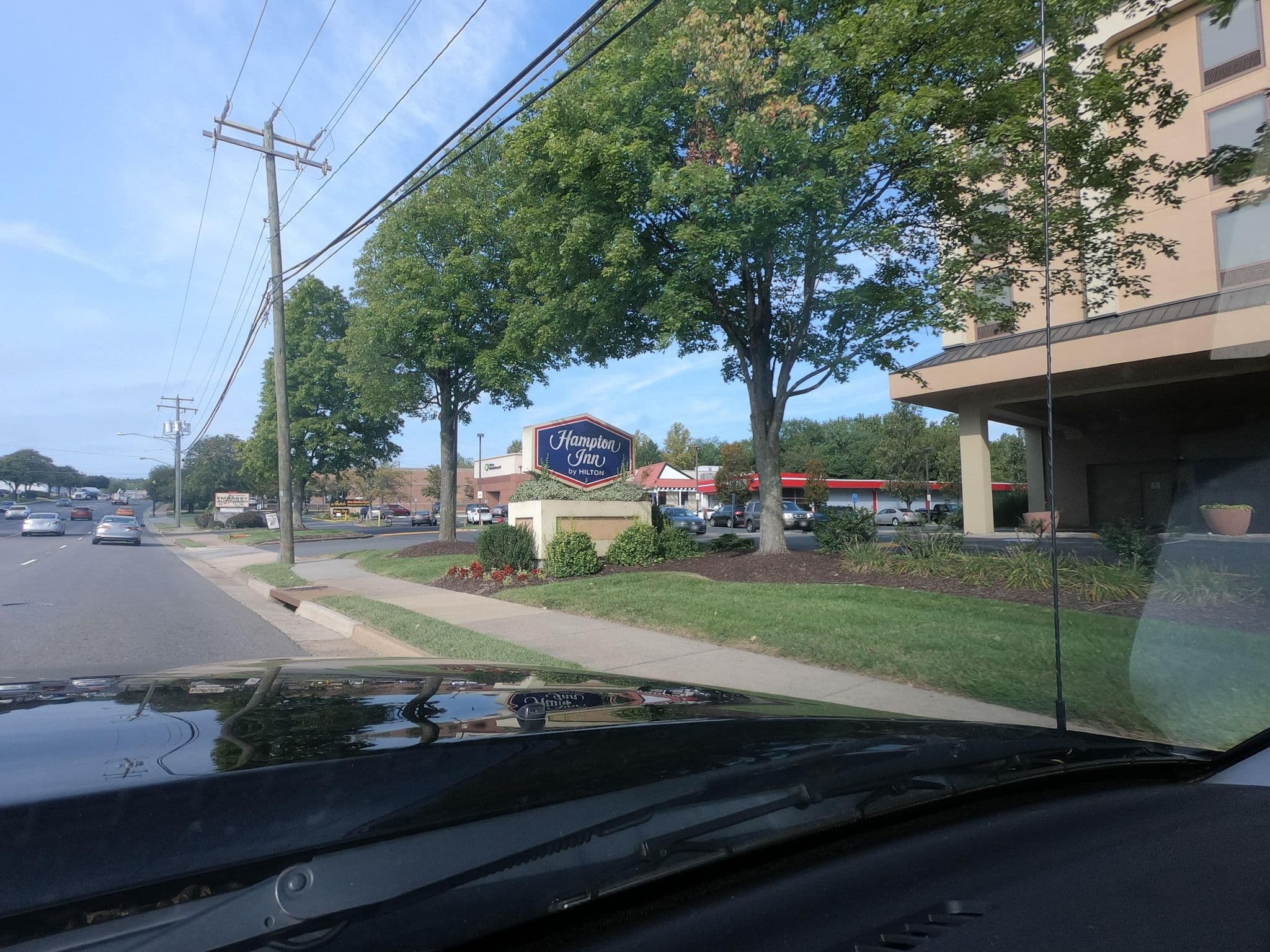 Street view near Hampton Inn by Hilton, Fairfax — © apmwa (CC BY-SA · Mapillary)