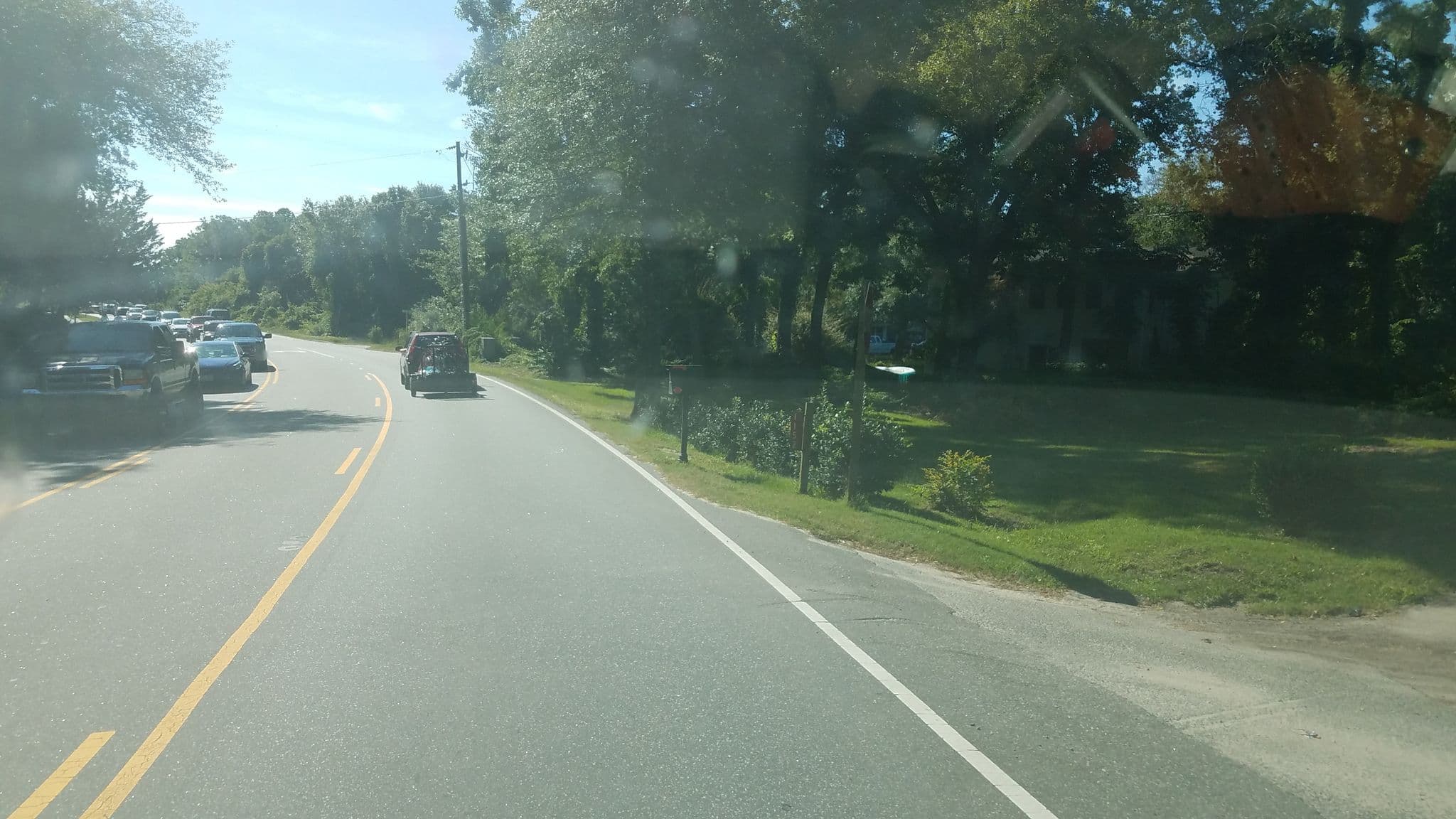 Street view near The Sleeping Duck Bed & Breakfast, Southern Shores — © jbthemilker (CC BY-SA · Mapillary)