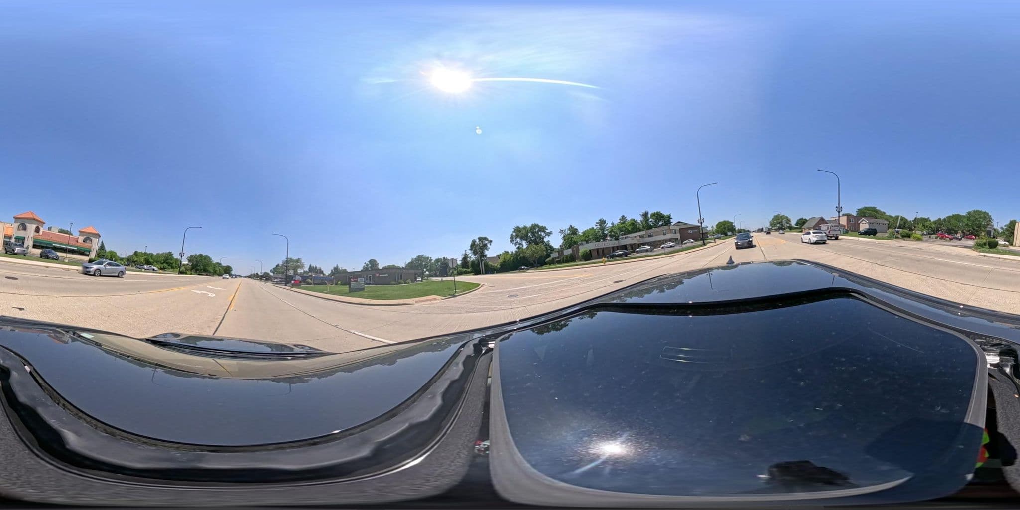 Street view near WoodSpring Suites Chicago Addison, Addison — © NagendraMokkapati (CC BY-SA · Mapillary)