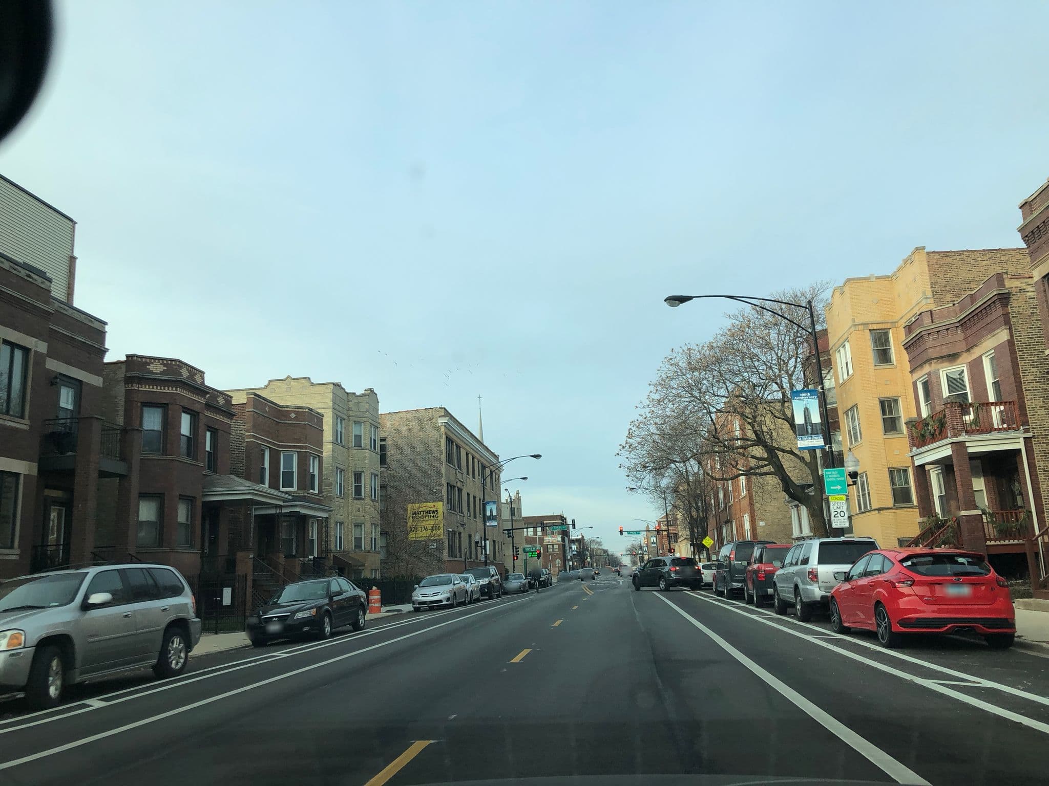 Street view near Concrete Jungle, Ukrainian Village — © ckosmin (CC BY-SA · Mapillary)