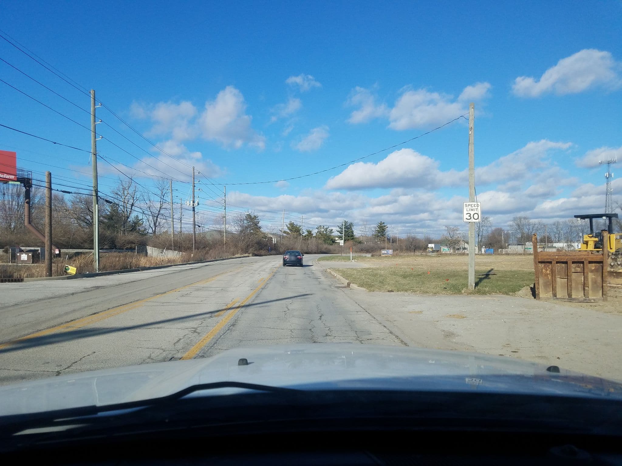 Street view near WoodSpring Suites Indianapolis Castleton, Fishers — © roadtechie (CC BY-SA · Mapillary)